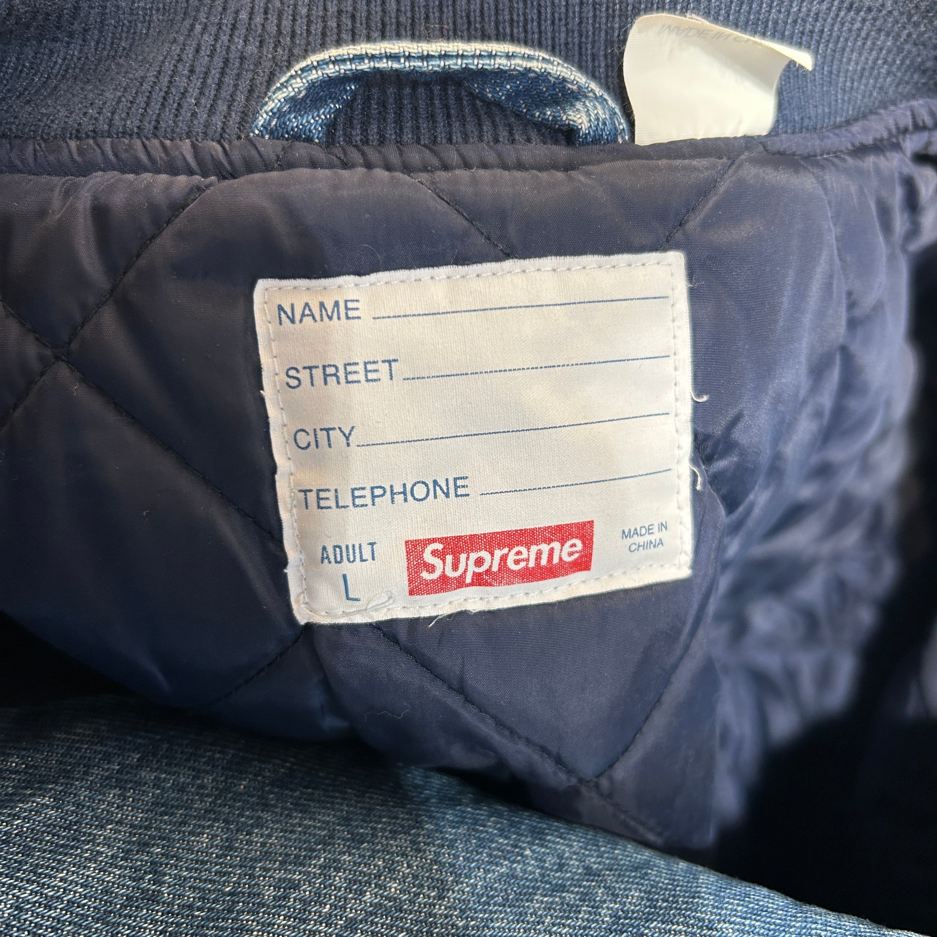 Supreme/Jacket/L/Denim/BLU/Knockout Denim Jacket view 3