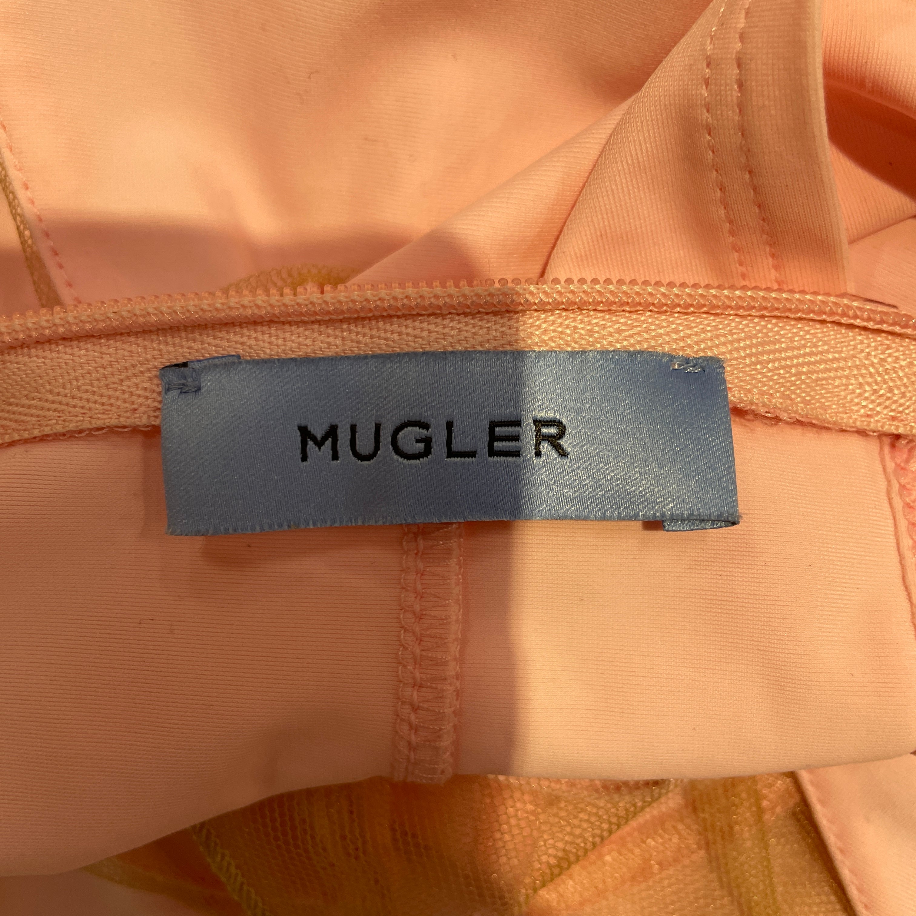 MUGLER/Jumpsuits/L/Cotton/PNK/ view 3