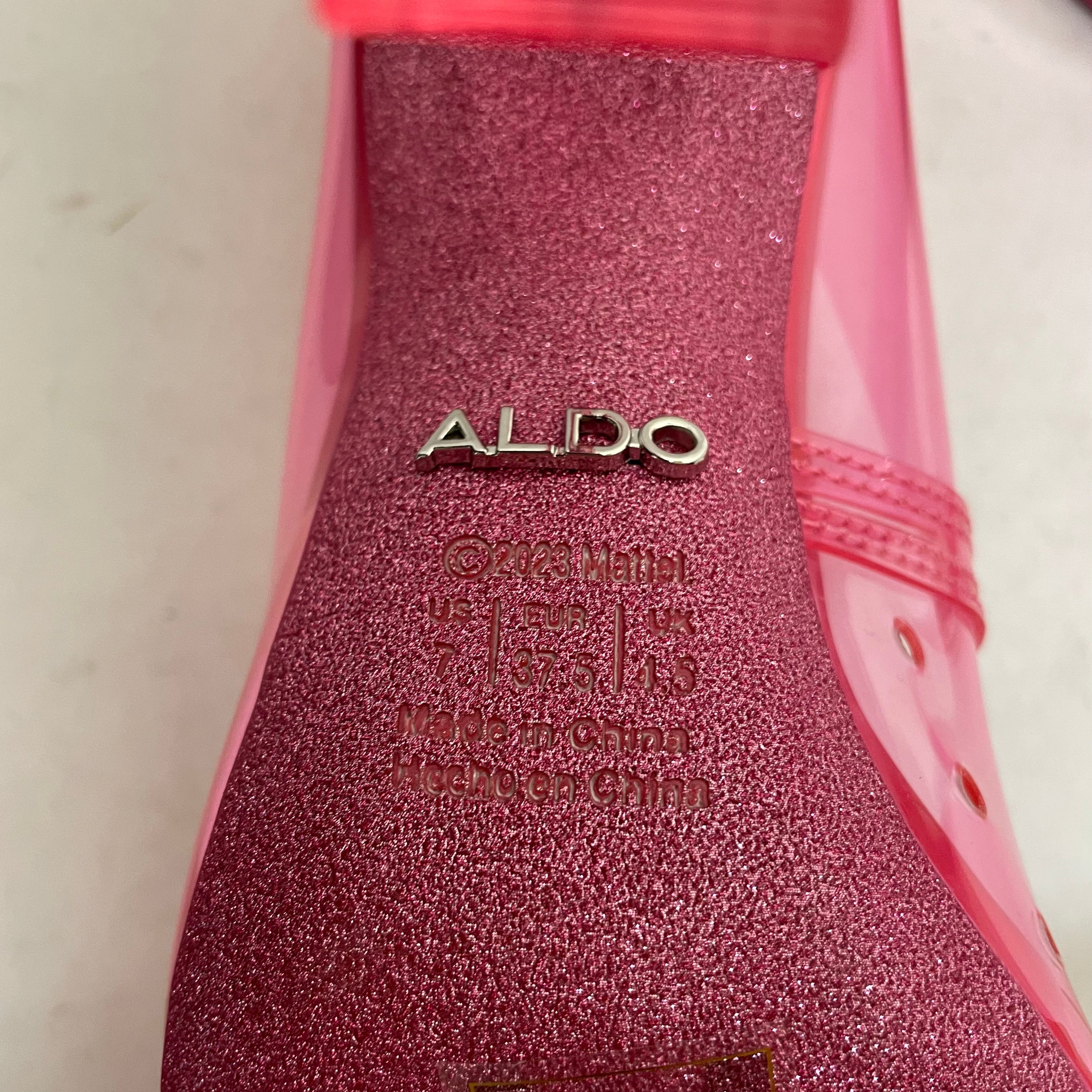 ALDO/Barbie/Heels/US 7/PNK/ view 3