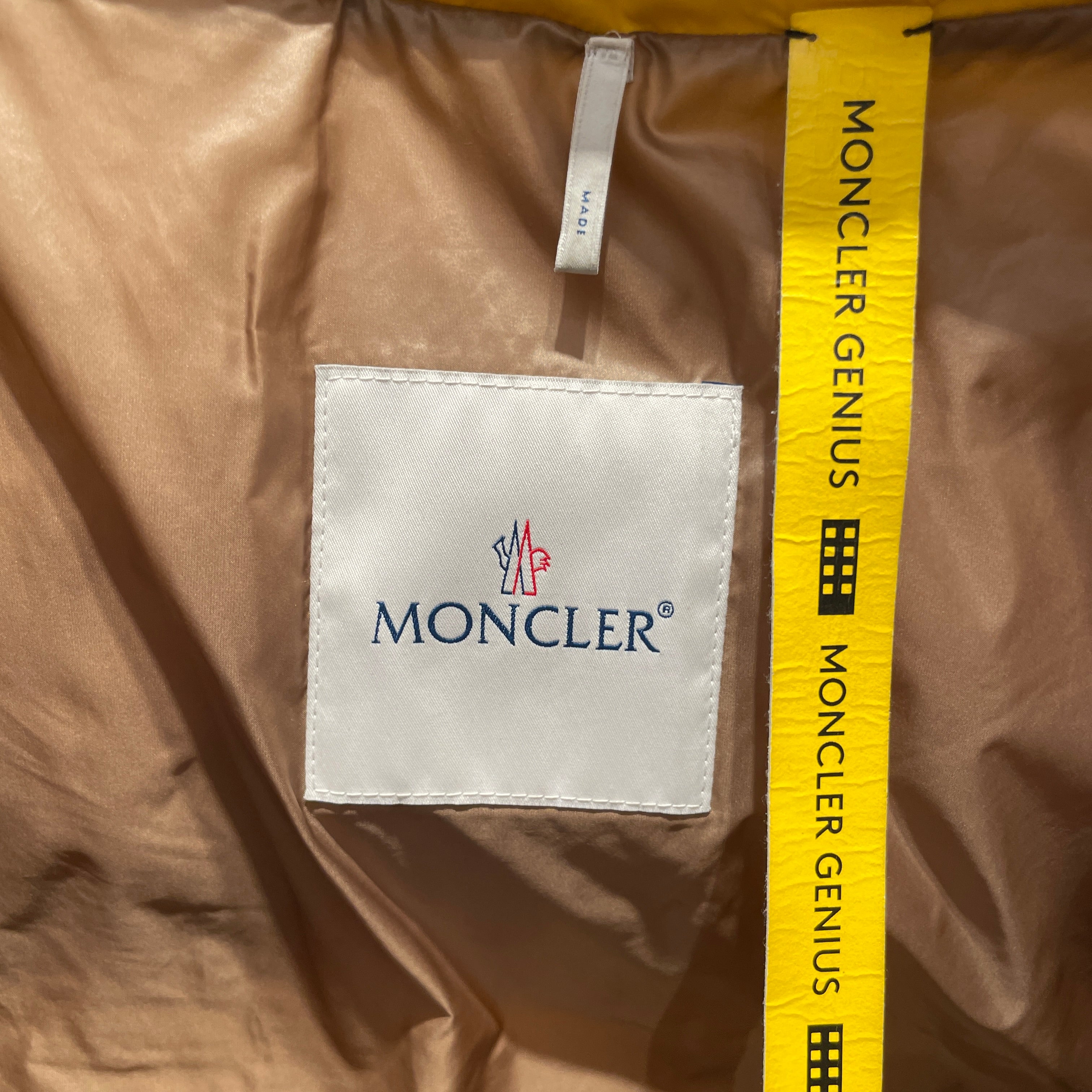 MONCLER/Palm Angels/Coat/5/Nylon/YEL/FLAMES view 5