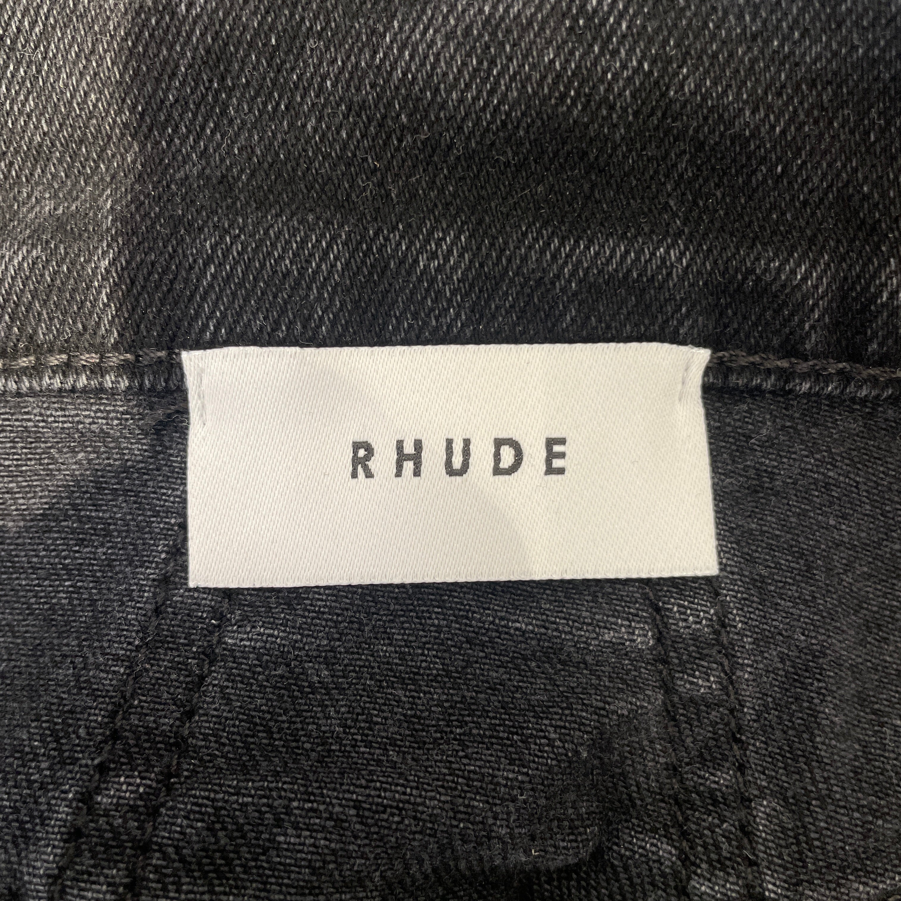 RHUDE/Pants/28/Cotton/BLK/ view 3