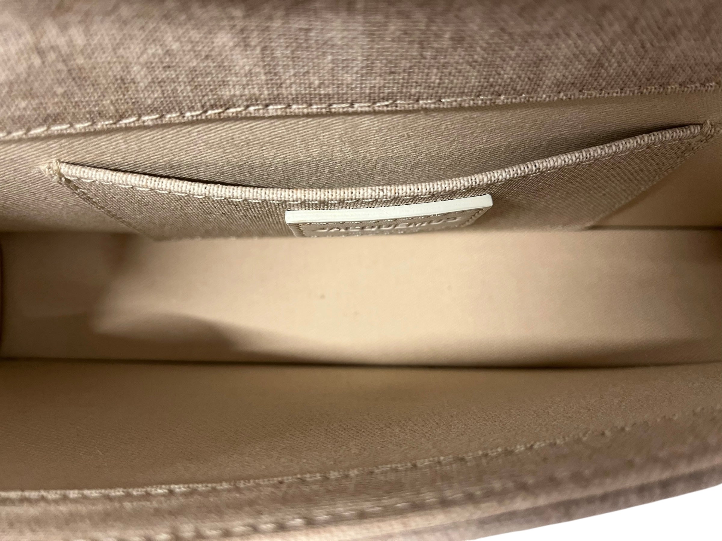 JACQUEMUS/Bag/Cotton/CRM/LE GRAND BAMBINO view 5