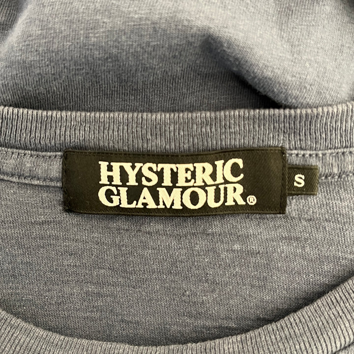 HYSTERIC GLAMOUR/T-Shirt/S/Cotton/BLU/feel so good – 2nd STREET USA 