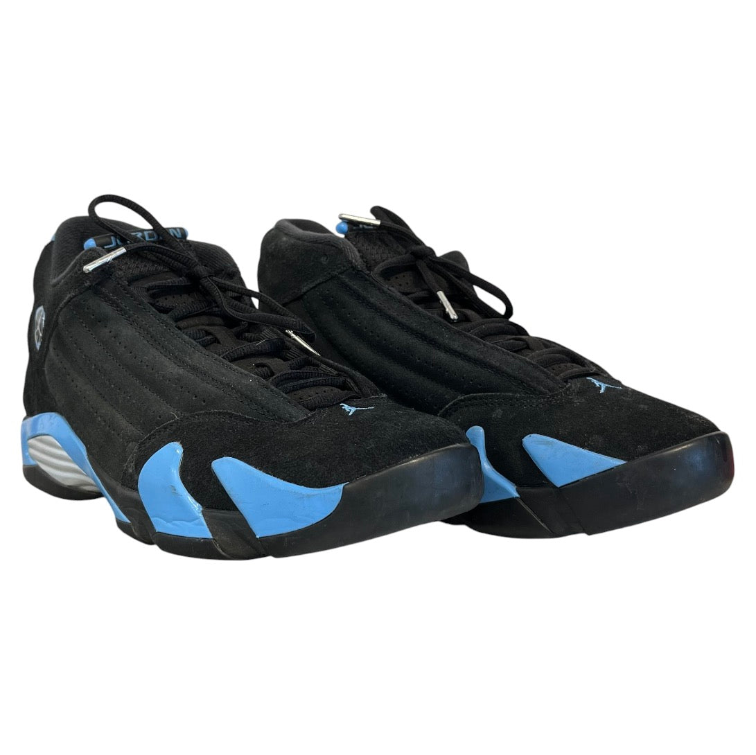JORDAN BRAND/Hi-Sneakers/US 9.5/BLK/jordan 14 retro blk/blu view 1