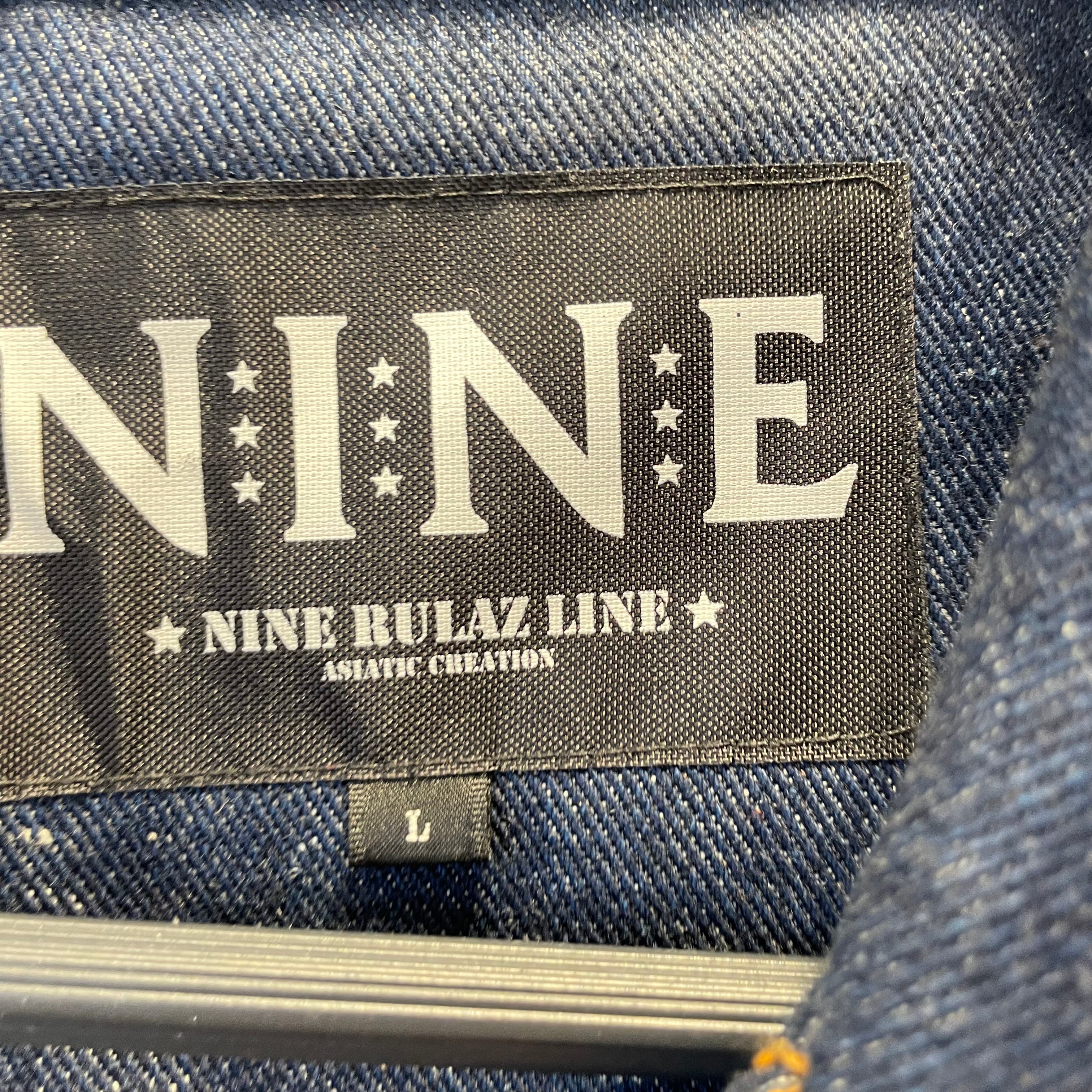 NINE RULAZ LINE/Denim Jkt/L/NVY/Denim/ view 3