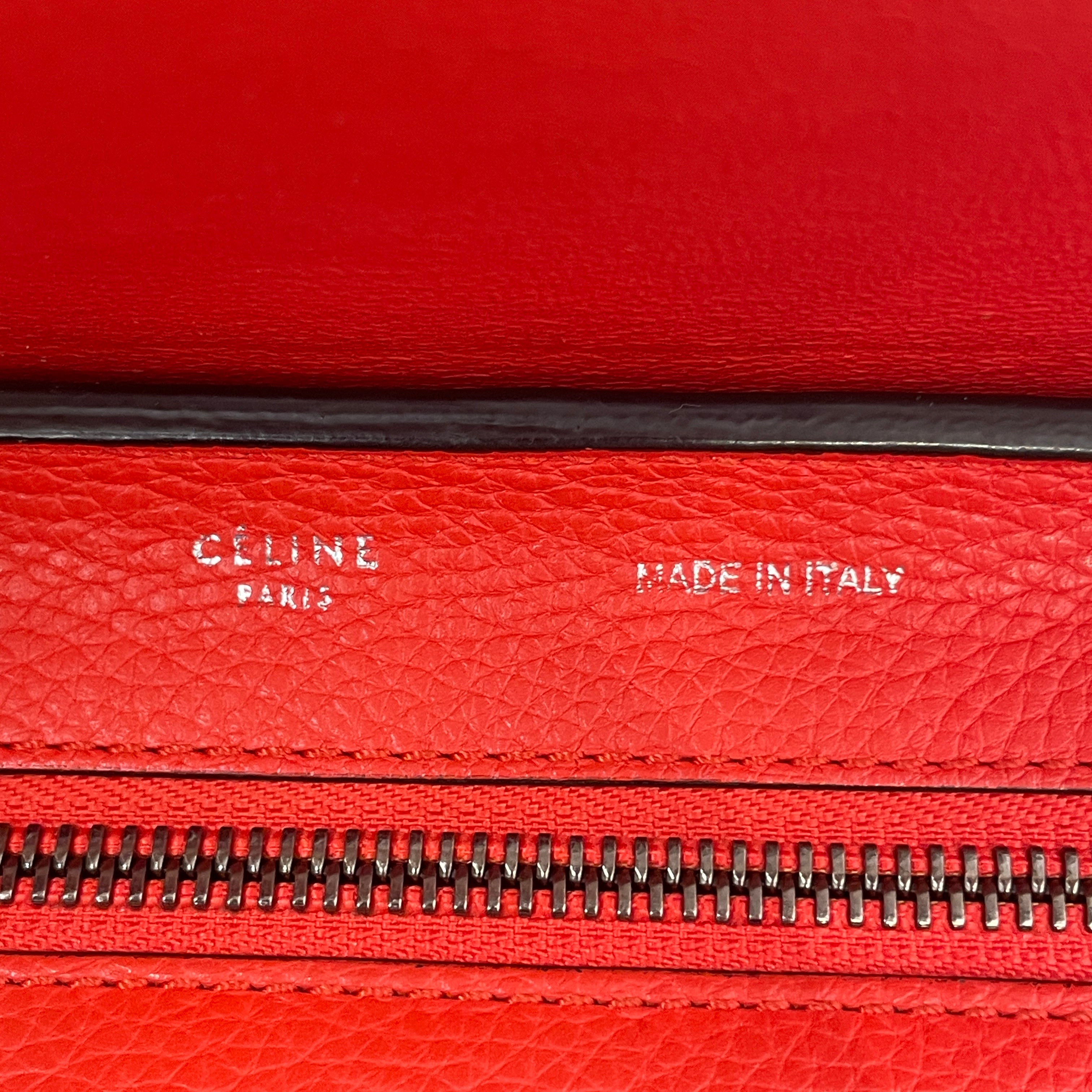 CELINE/Tote Bag/Leather/ORN/Celine Trapeze Bag view 6