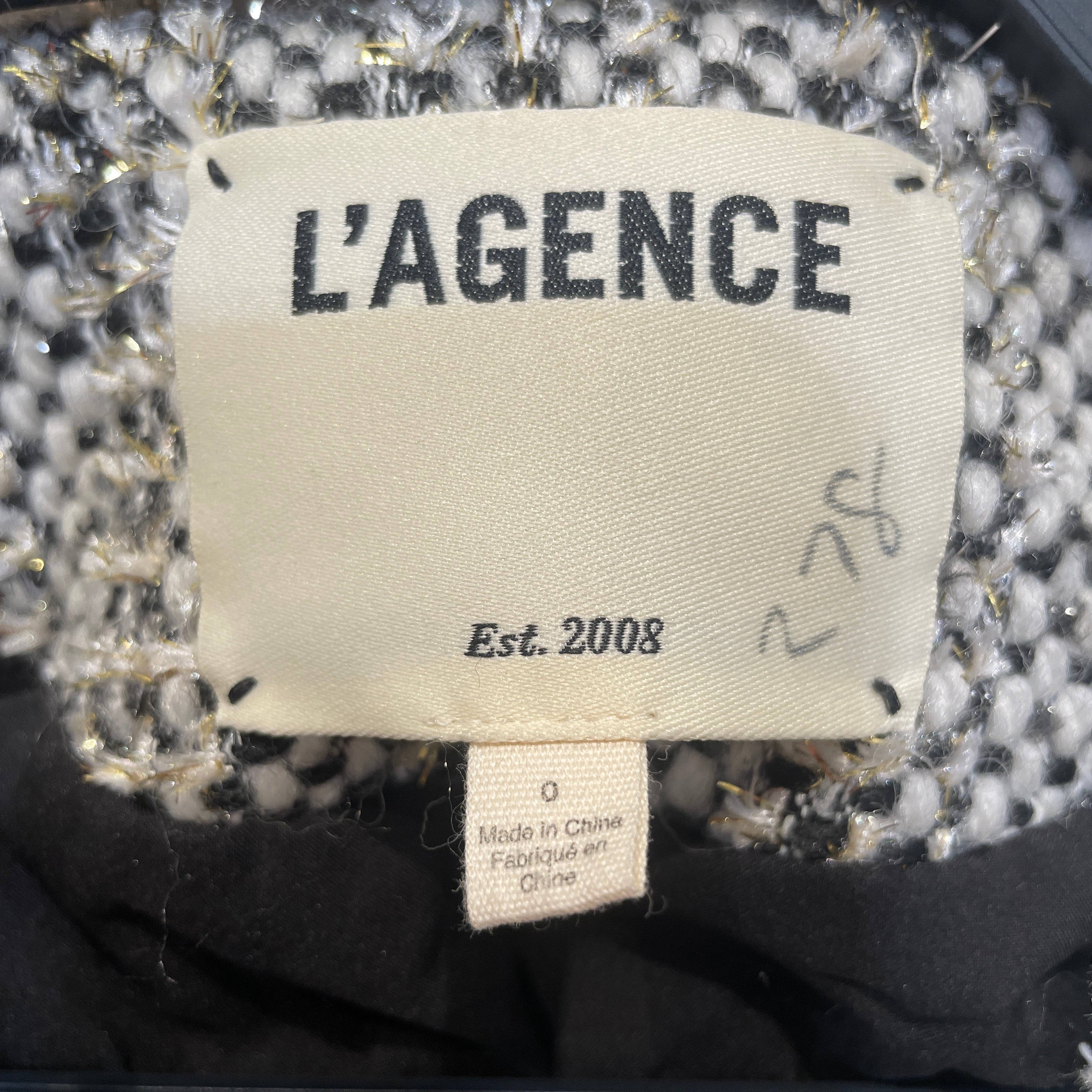 L'AGENCE/Quilted Jkt/0/WHT/ view 3