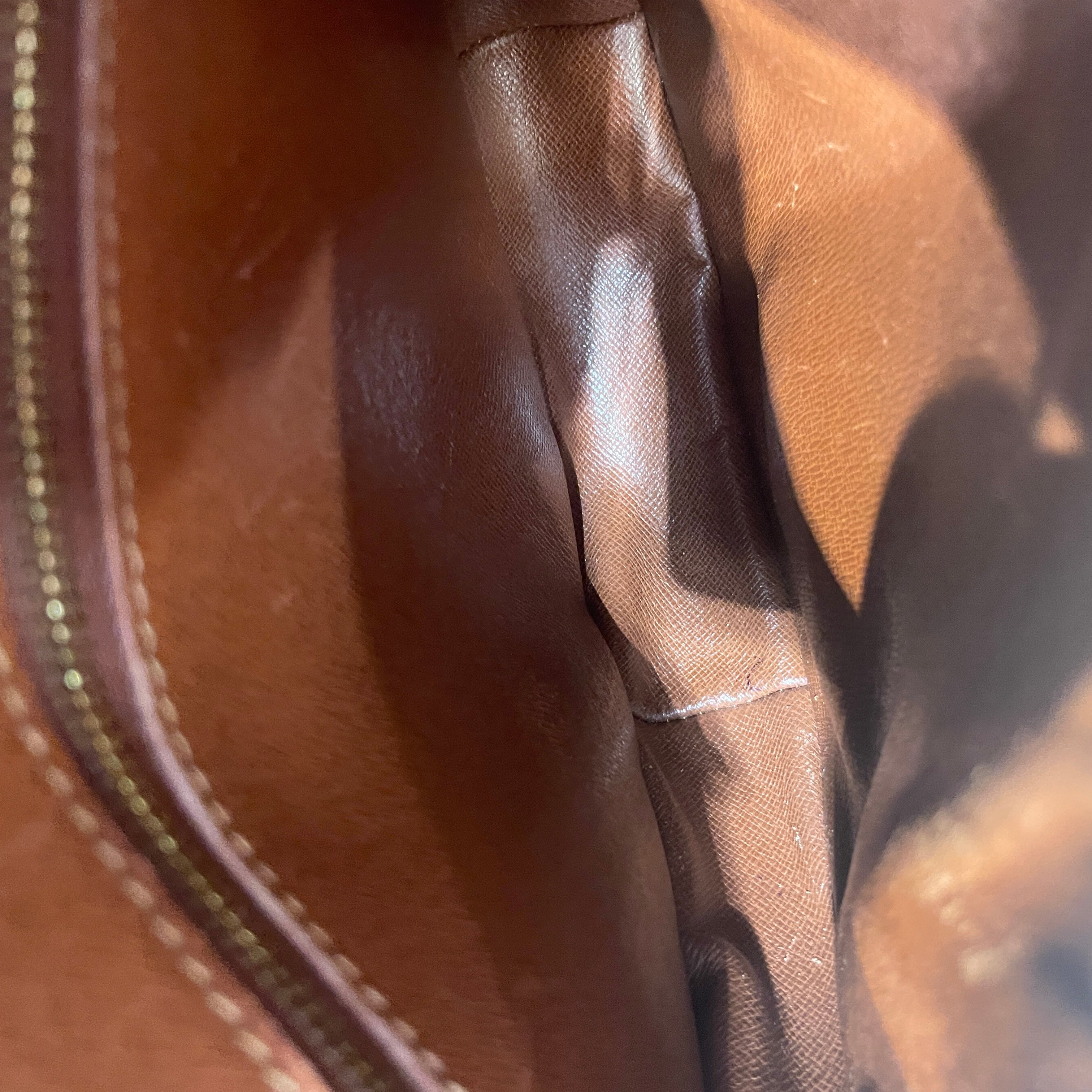 LOUIS VUITTON/Cross Body Bag/Monogram/Leather/BRW/Vintage Chantilly PM Saddle view 5