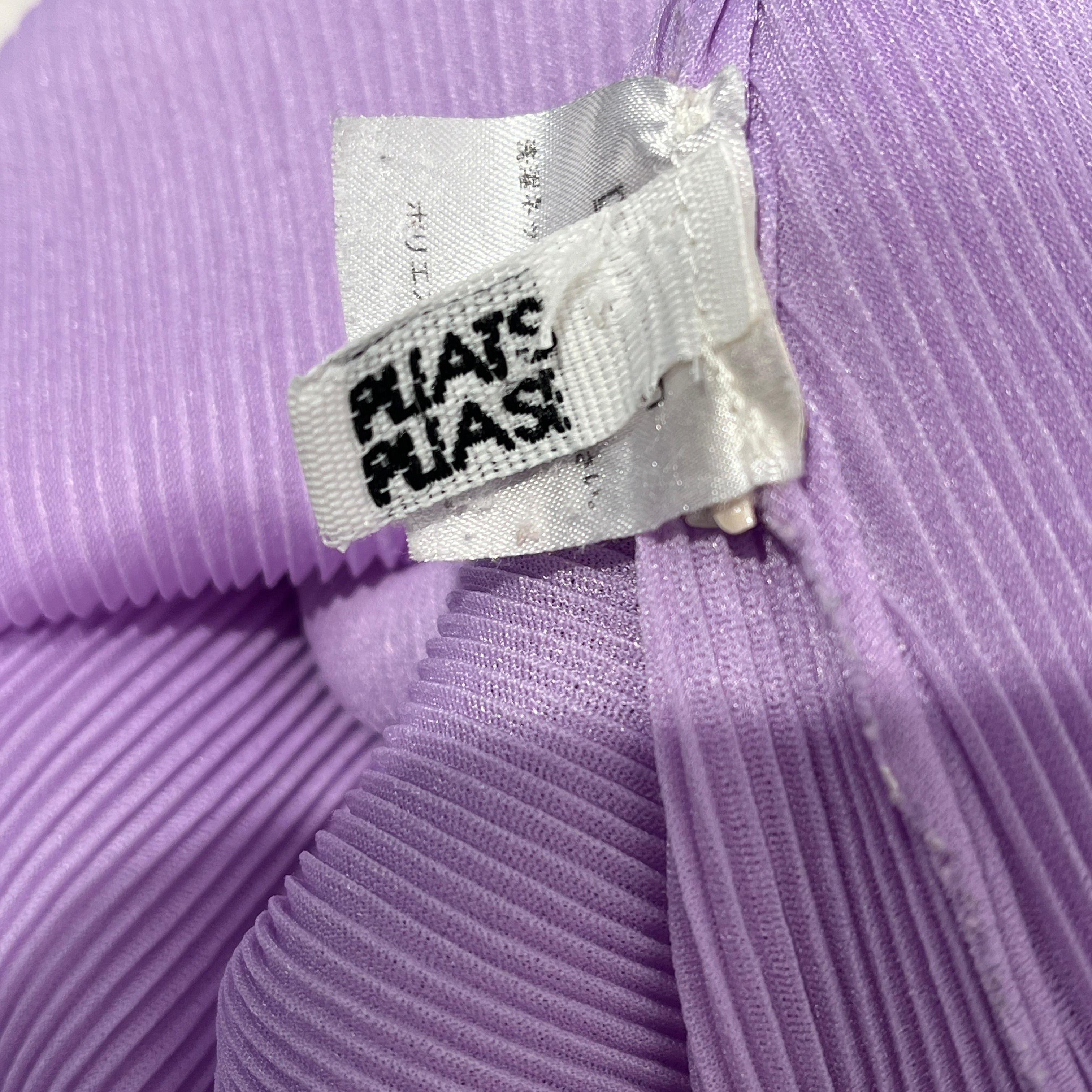 PLEATS PLEASE ISSEY MIYAKE/SL Blouse/FREE/Polyester/PPL/Pullover/Pleated Lilac Purple Tank Top view 3