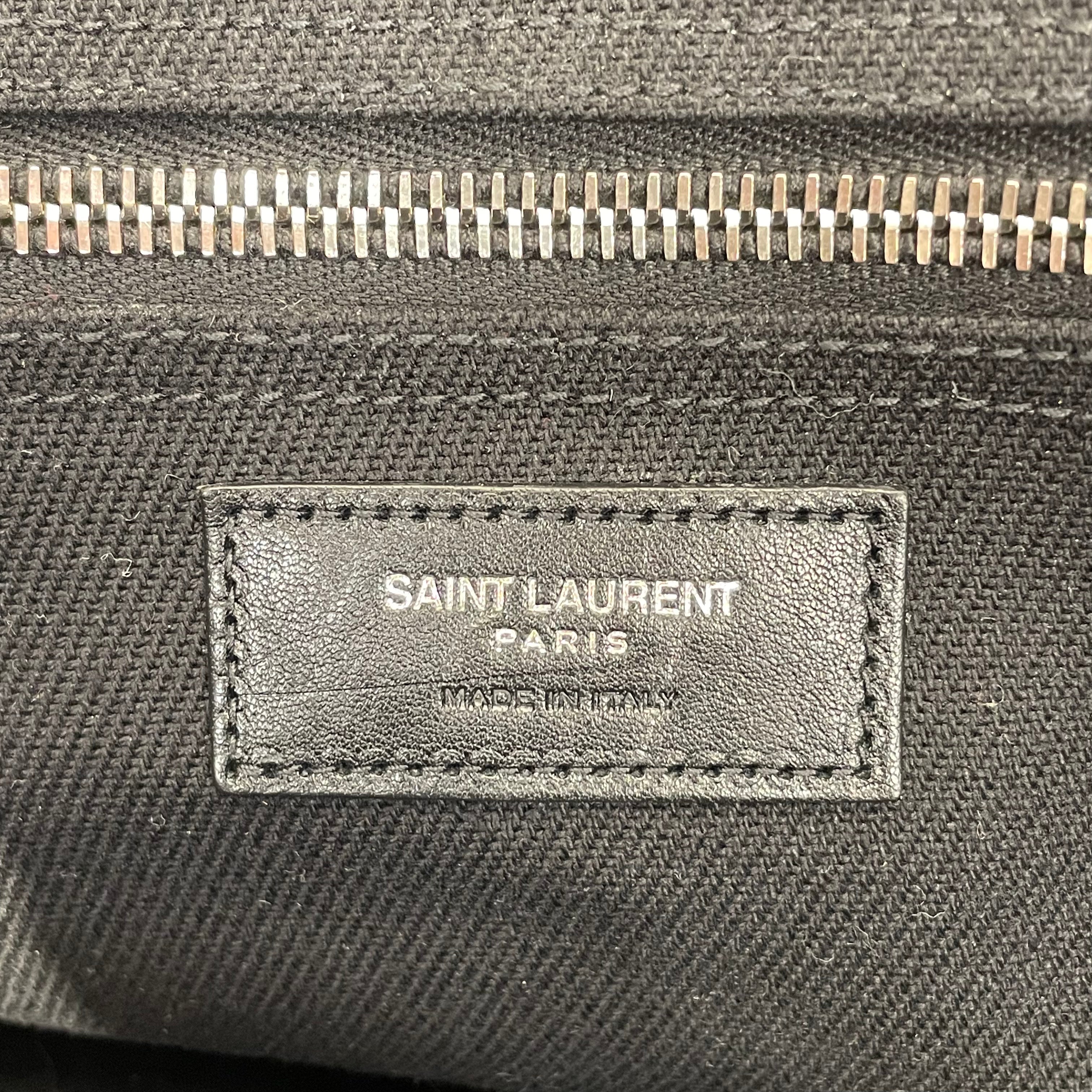 SAINT LAURENT/Tote Bag/BLK/RIVE GAUCHE TOTE BLACK view 5