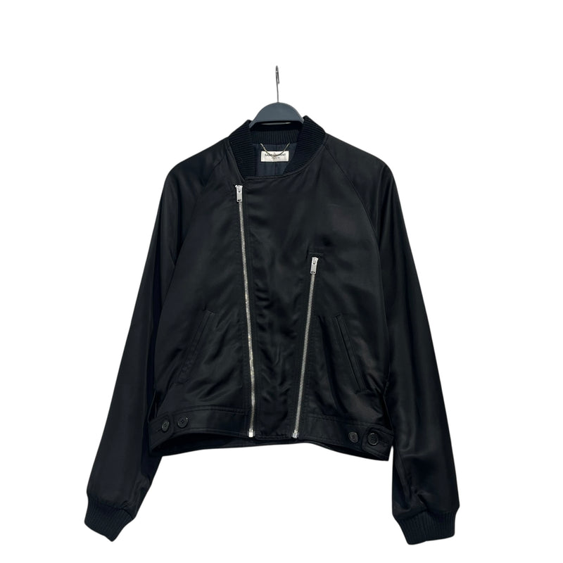 SAINT LAURENT/Flight Jkt/46/Cotton/BLK/CA00985