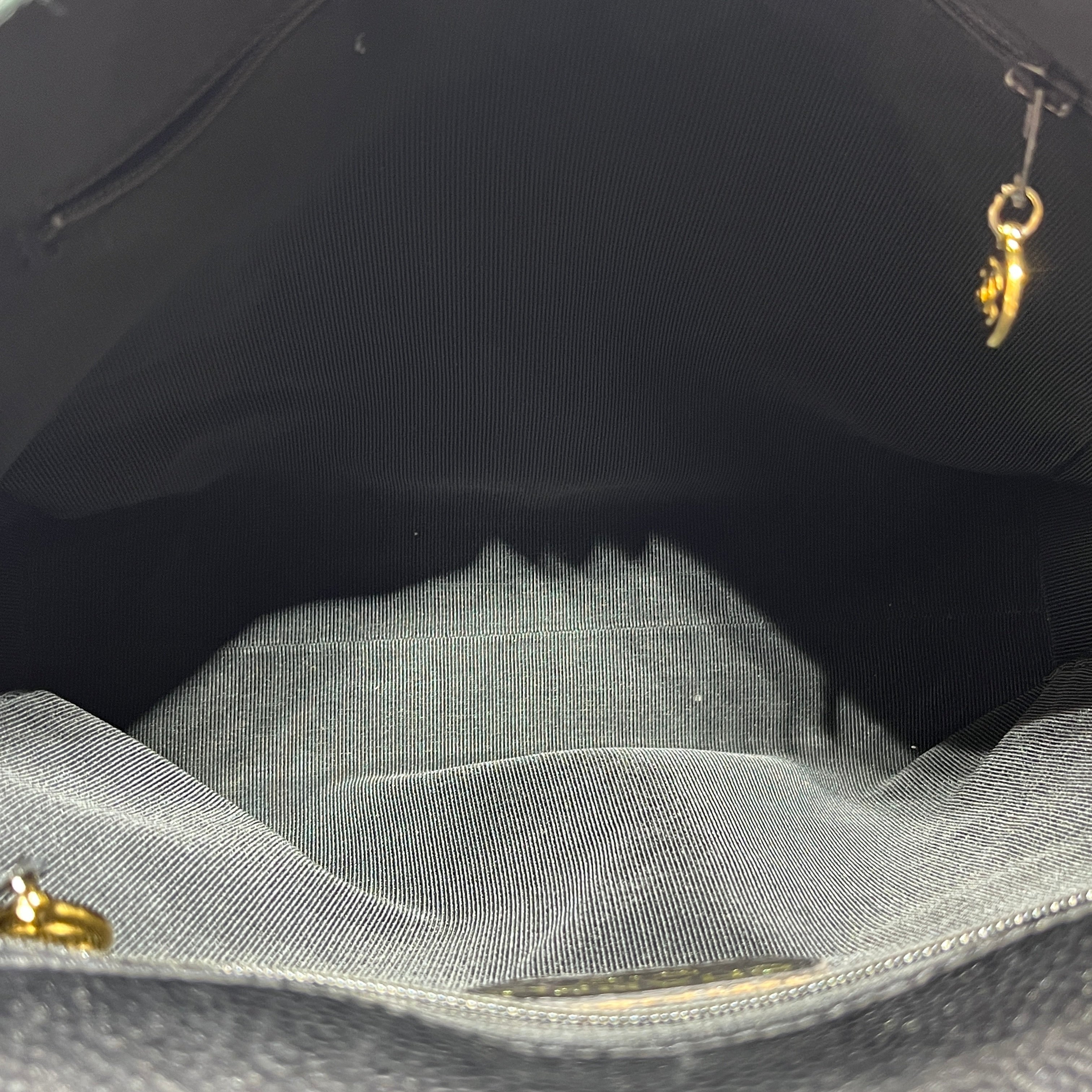 CHANEL/Bag/Leather/BLK/CAVIAR CC SHOULDER view 7