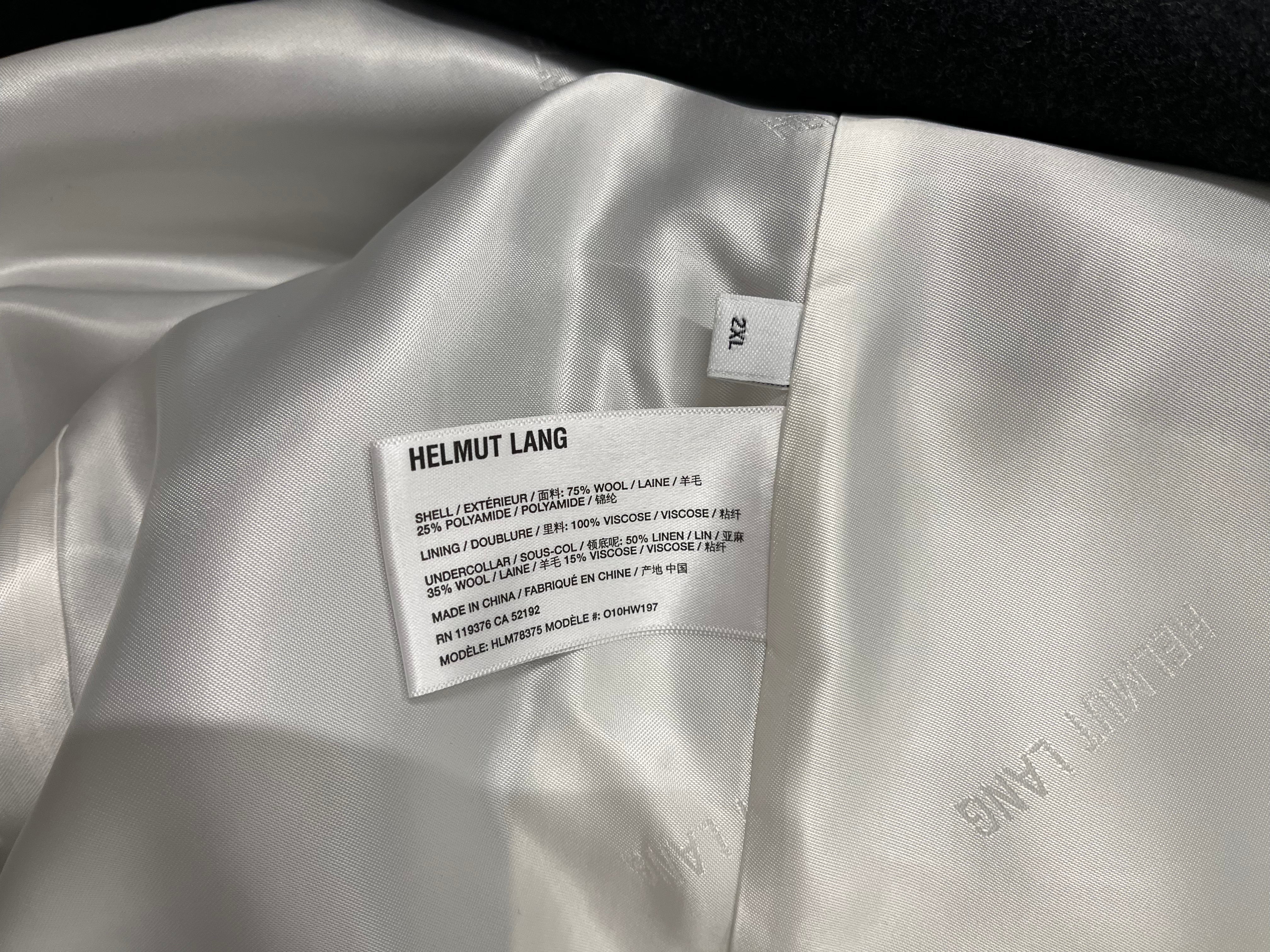 Helmut Lang/Tailored Jkt/2X/Wool/GRY/ view 4