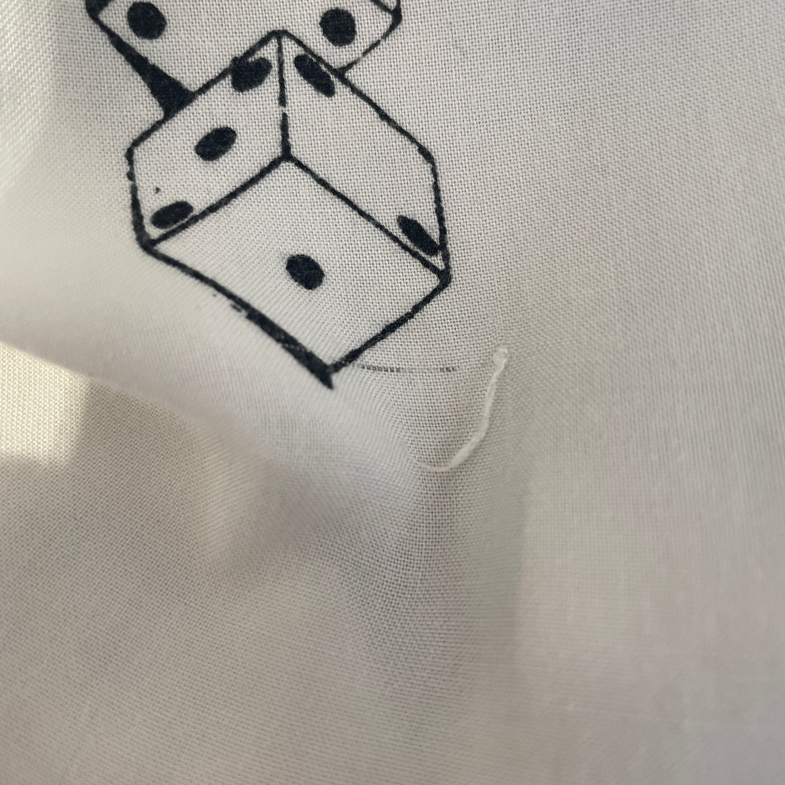 Supreme/SS Shirt/M/Rayon/WHT/All Over Print/Rayon ss19 Dice view 5