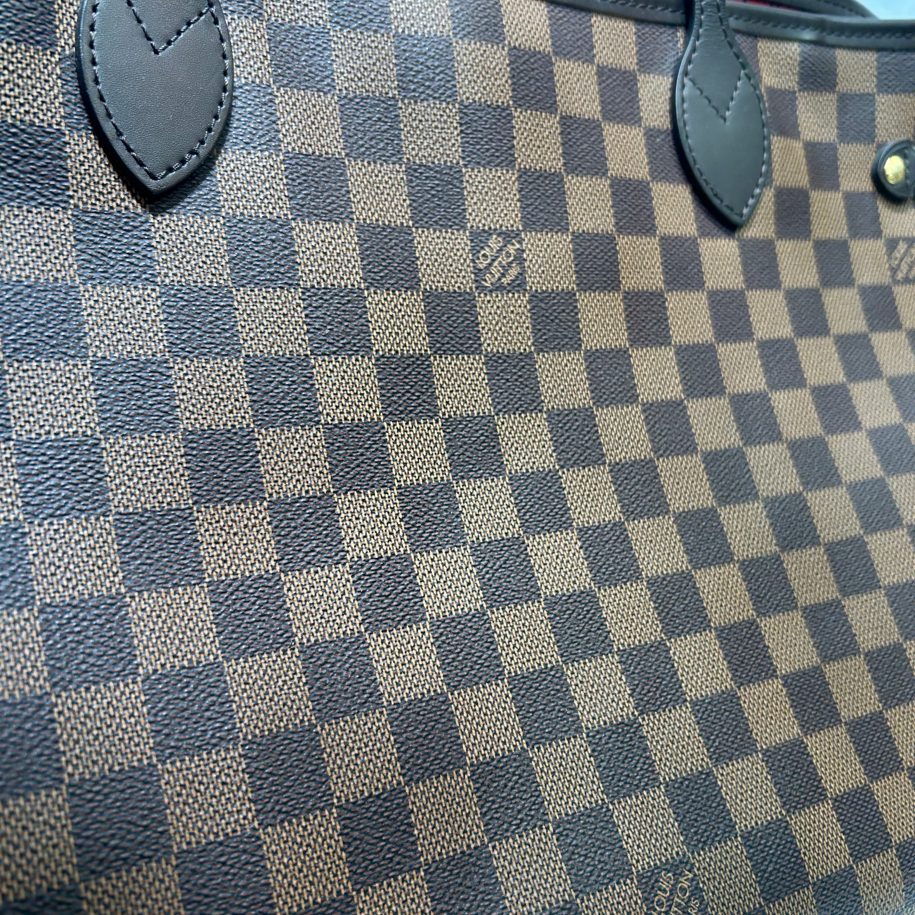 LOUIS VUITTON/Tote Bag/Monogram/BRW/DAMIER TOTE BAG view 3
