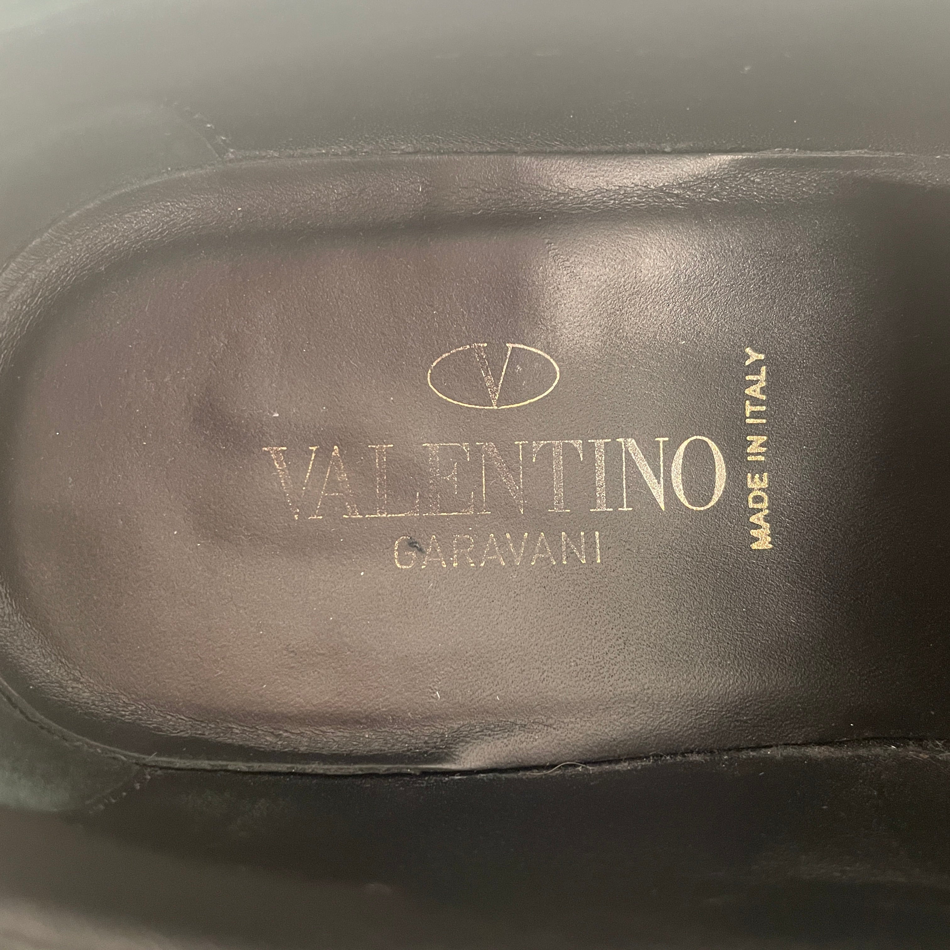 VALENTINO/Loafers/Leather/BLK/VLTN view 3