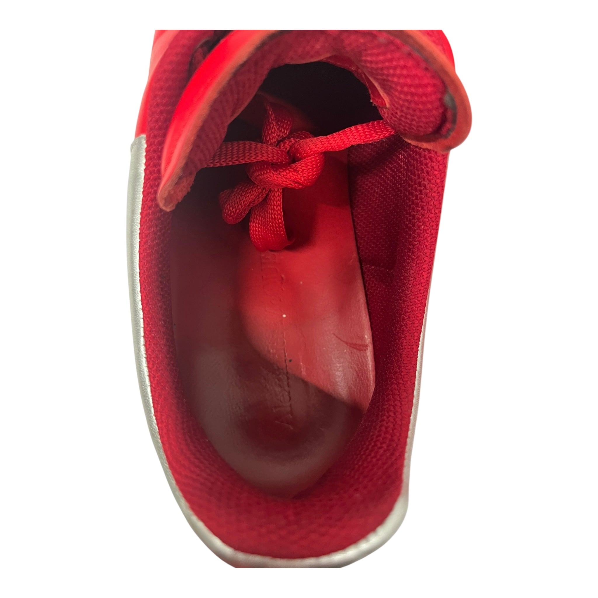 Alexander McQueen/Low-Sneakers/EU 44/Leather/RED/WELSH RED view 3