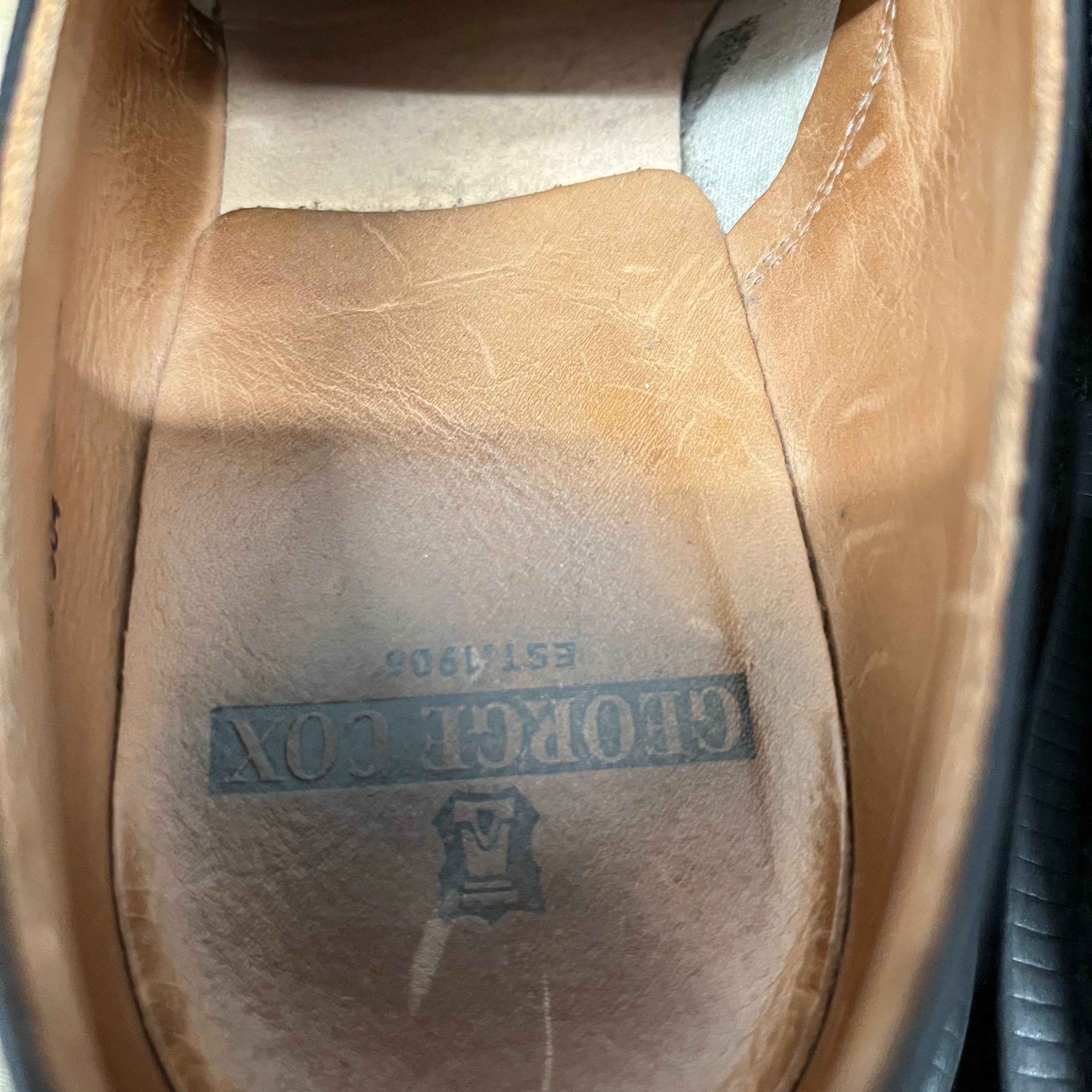 GEORGE COX/Dress Shoes/US 9/Leather/WHT/B&W Creepers view 3