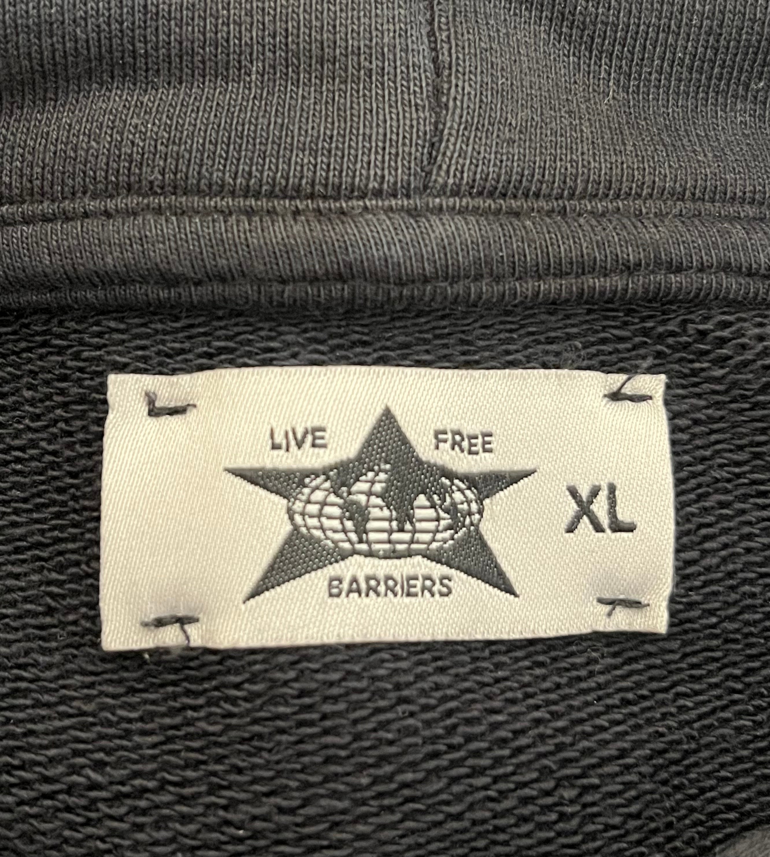 BARRIERS/Hoodie/XL/Graphic/Cotton/BLK/Pullover/muhammad ali hoodie view 3