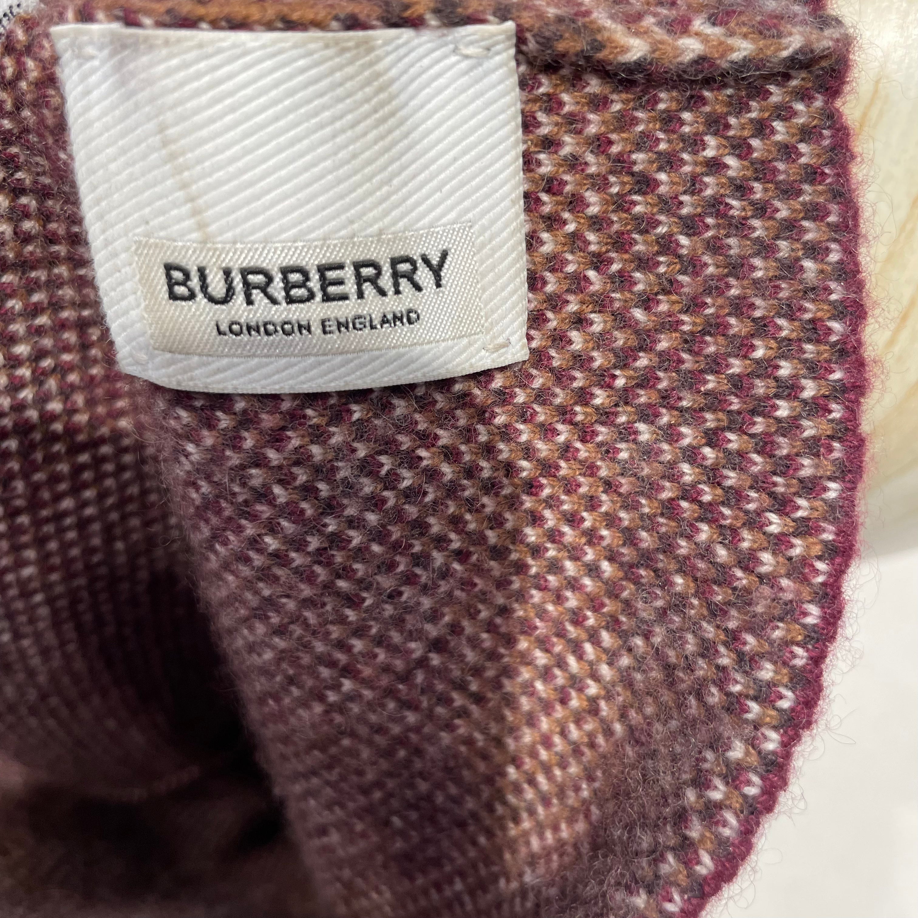 BURBERRY LONDON/Beanie/Hombre Check/Cotton/BRW/Burberry Beanie view 3