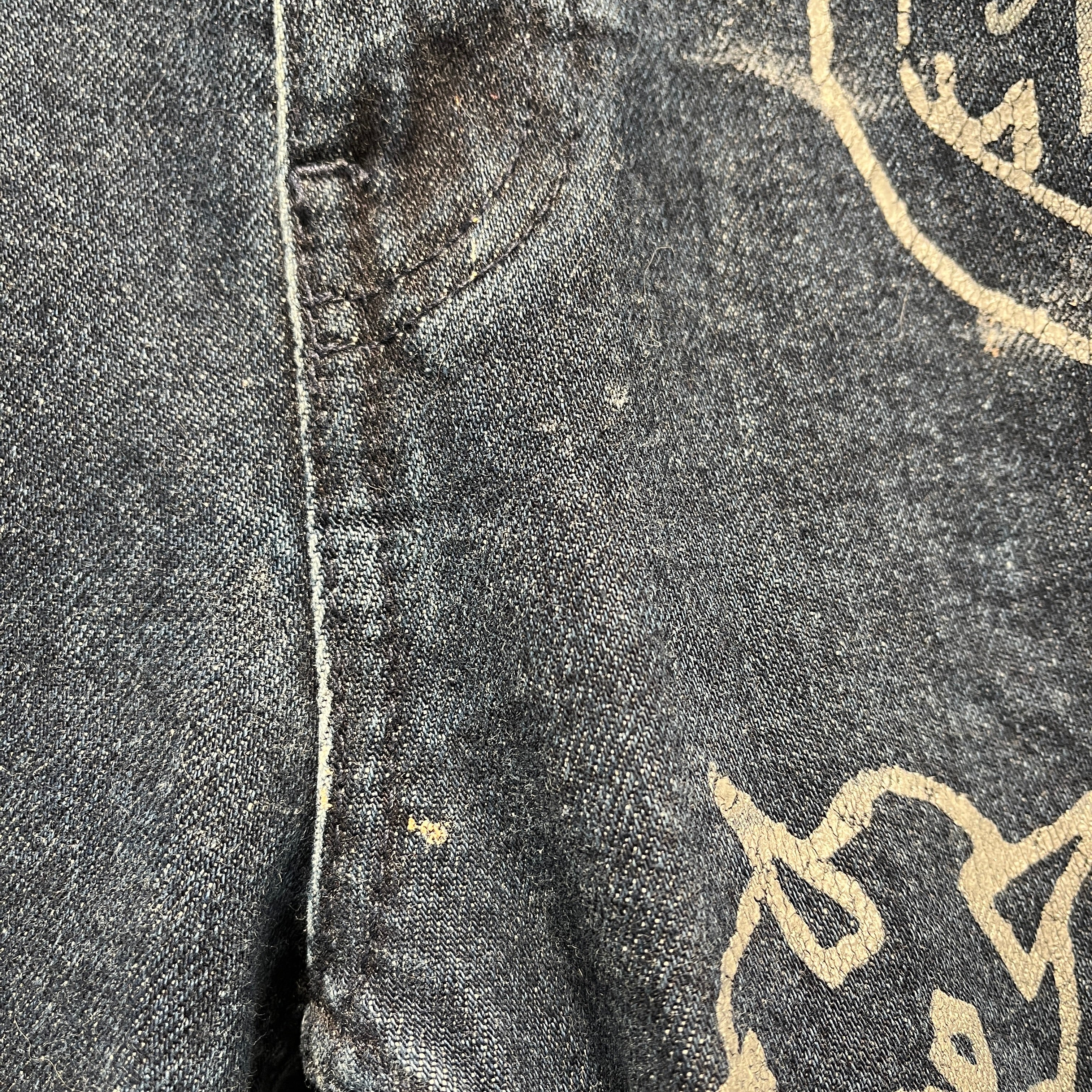 Heaven By Marc Jacobs/Skinny Pants/30/Graphic/Denim/BLU/floral print jeans view 6