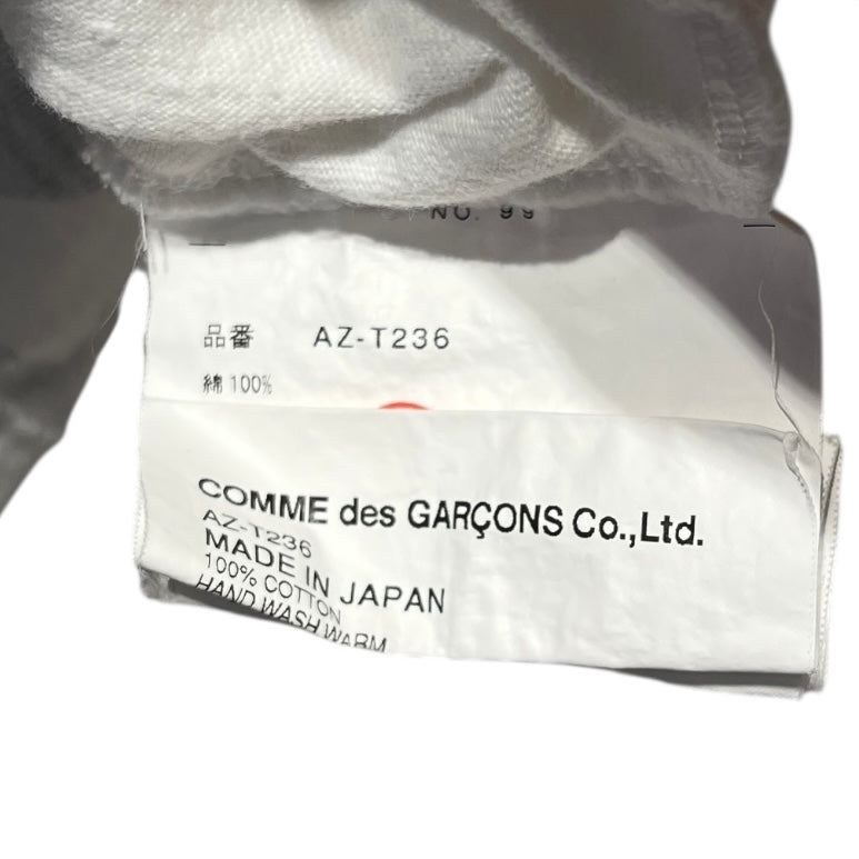 PLAY COMME des GARCONS/T-Shirt/M/Cotton/WHT/Polka Dot/custom/ blue I heart women