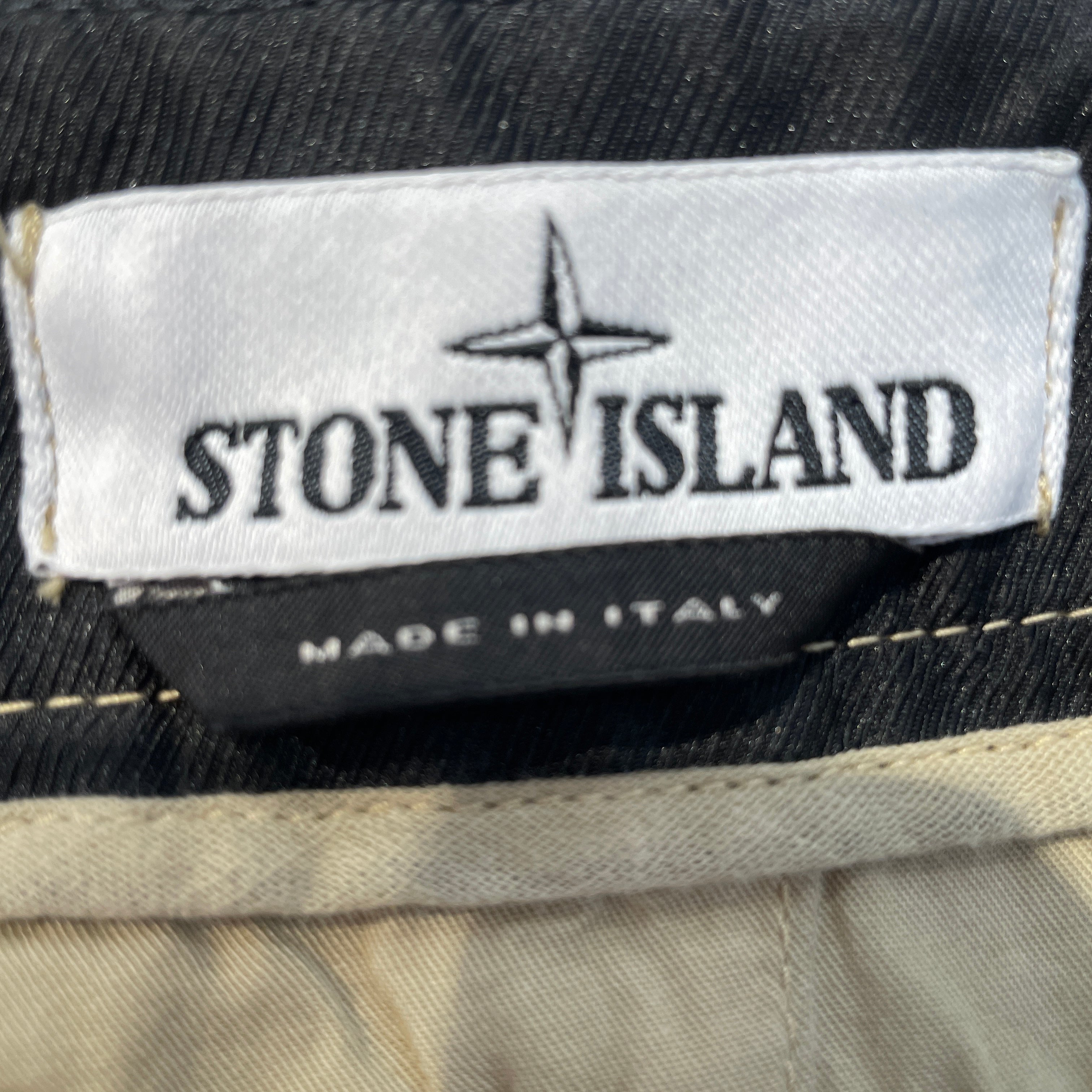 STONE ISLAND/Cargo Pants/34/Nylon/CRM/ view 3
