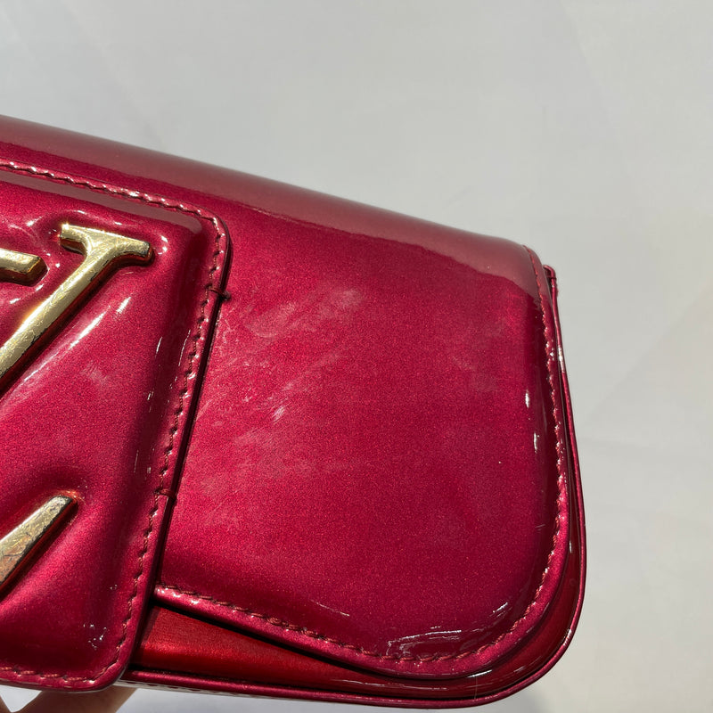 LOUIS VUITTON/Clutch Bag/Leather/BRD/VERNIS SOBE CLUTCH