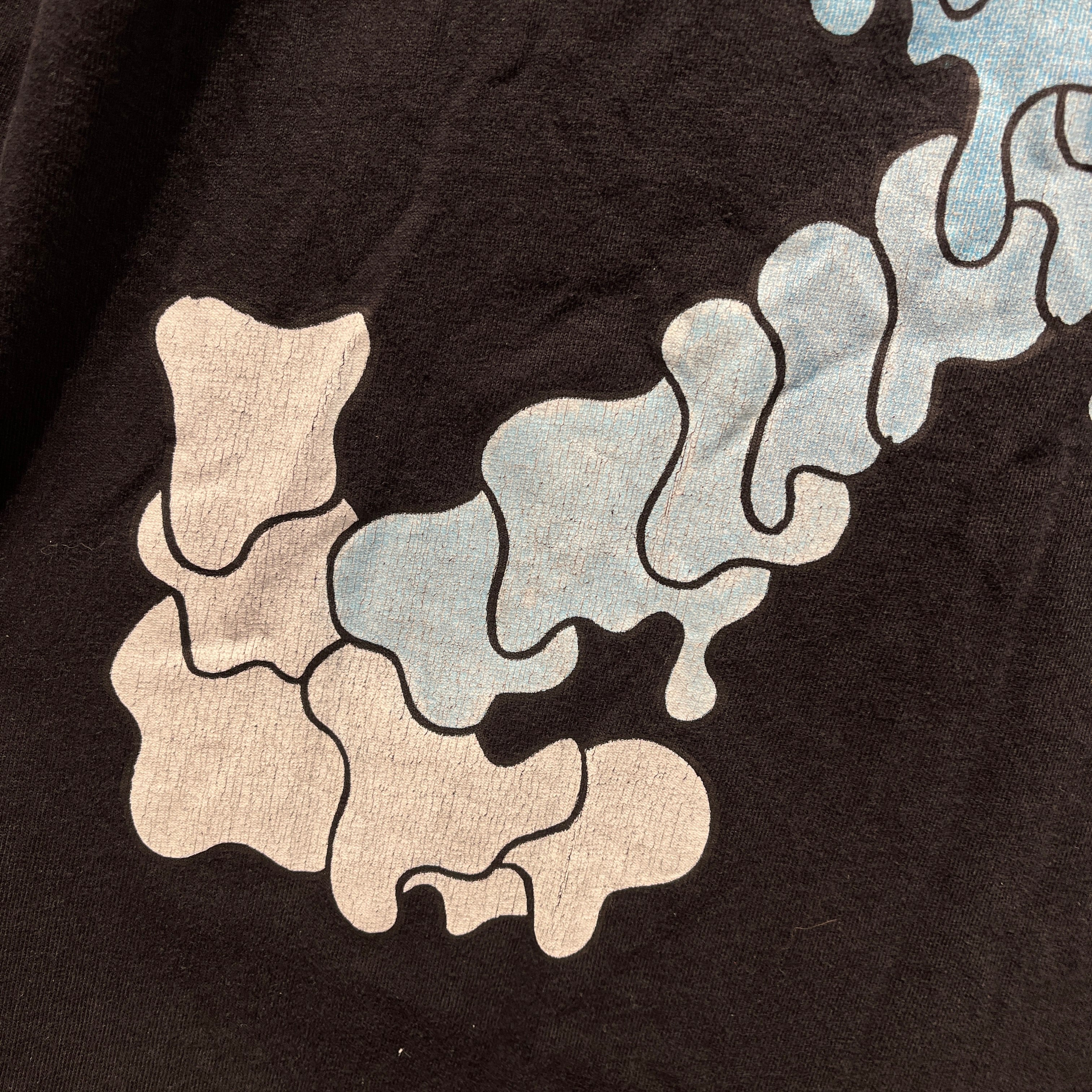 OFF-WHITE/T-Shirt/L/Cotton/BLK/Graphic/BLUE MARKER X GRAPHIC view 7