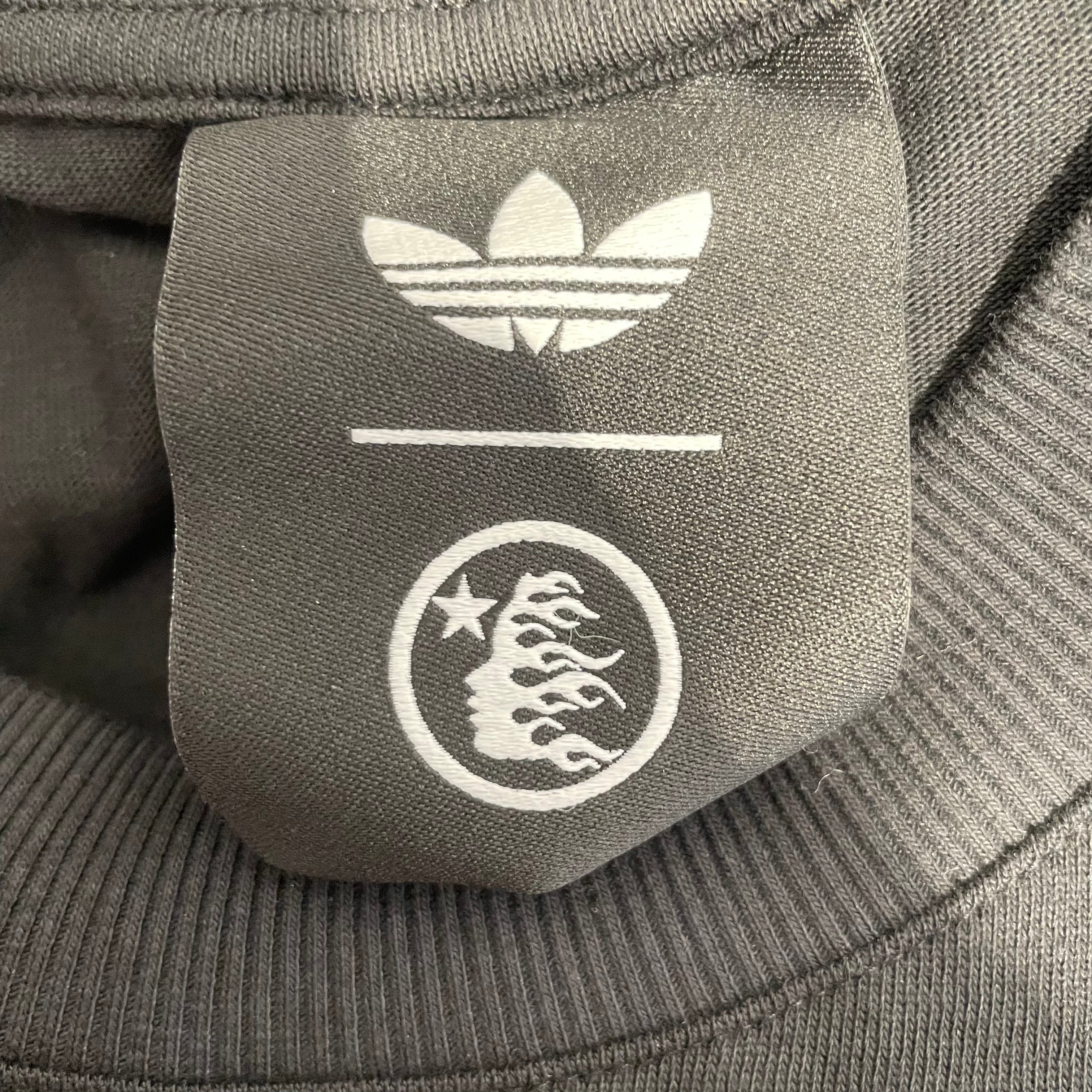 adidas/3|4S Cut & Sew/L/Cotton/BLK/Graphic/RED FLAME GRAPHIC (HELLSTAR) view 3