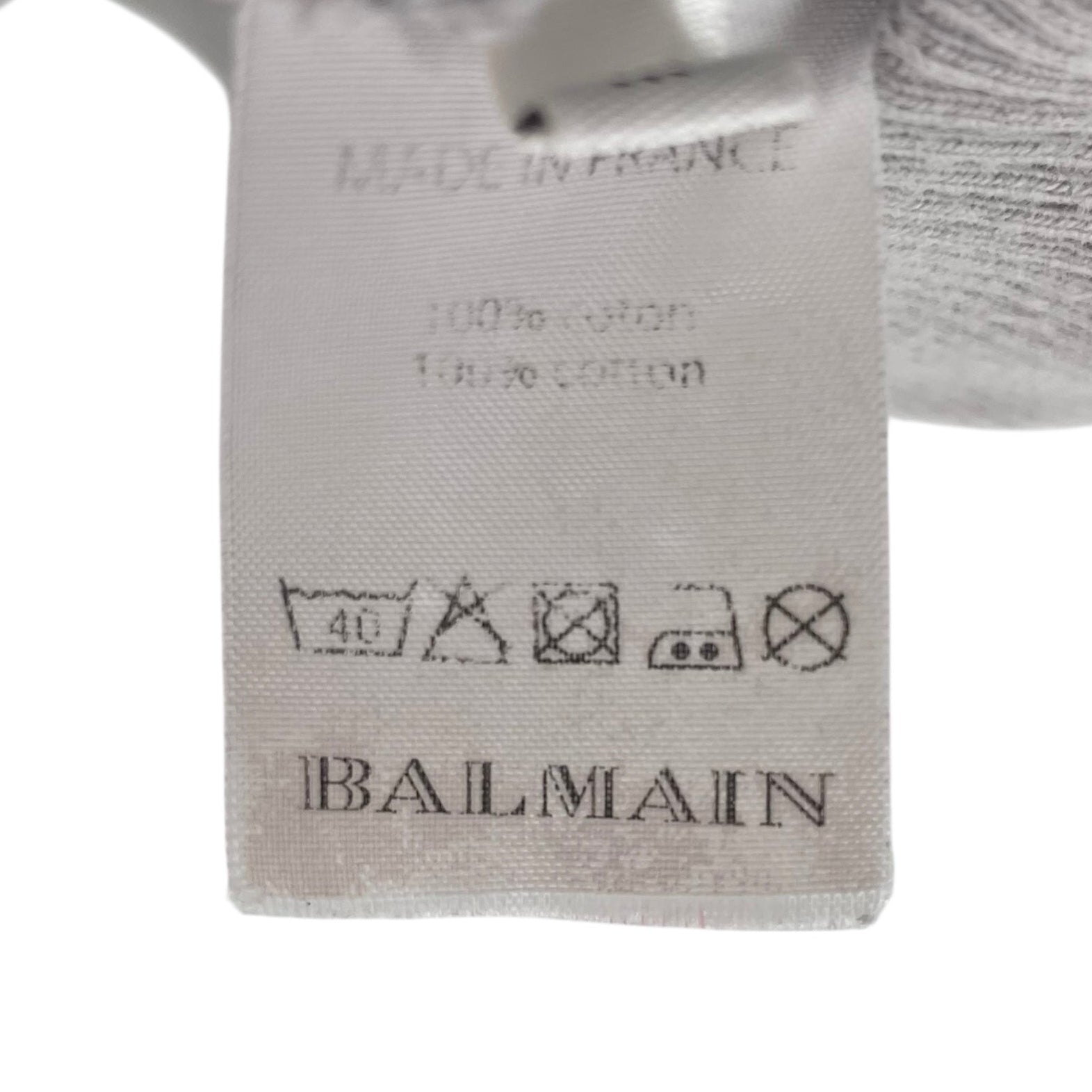 BALMAIN/Sweatshirt/M/Cotton/GRY/ZIPPER POCKETS view 4