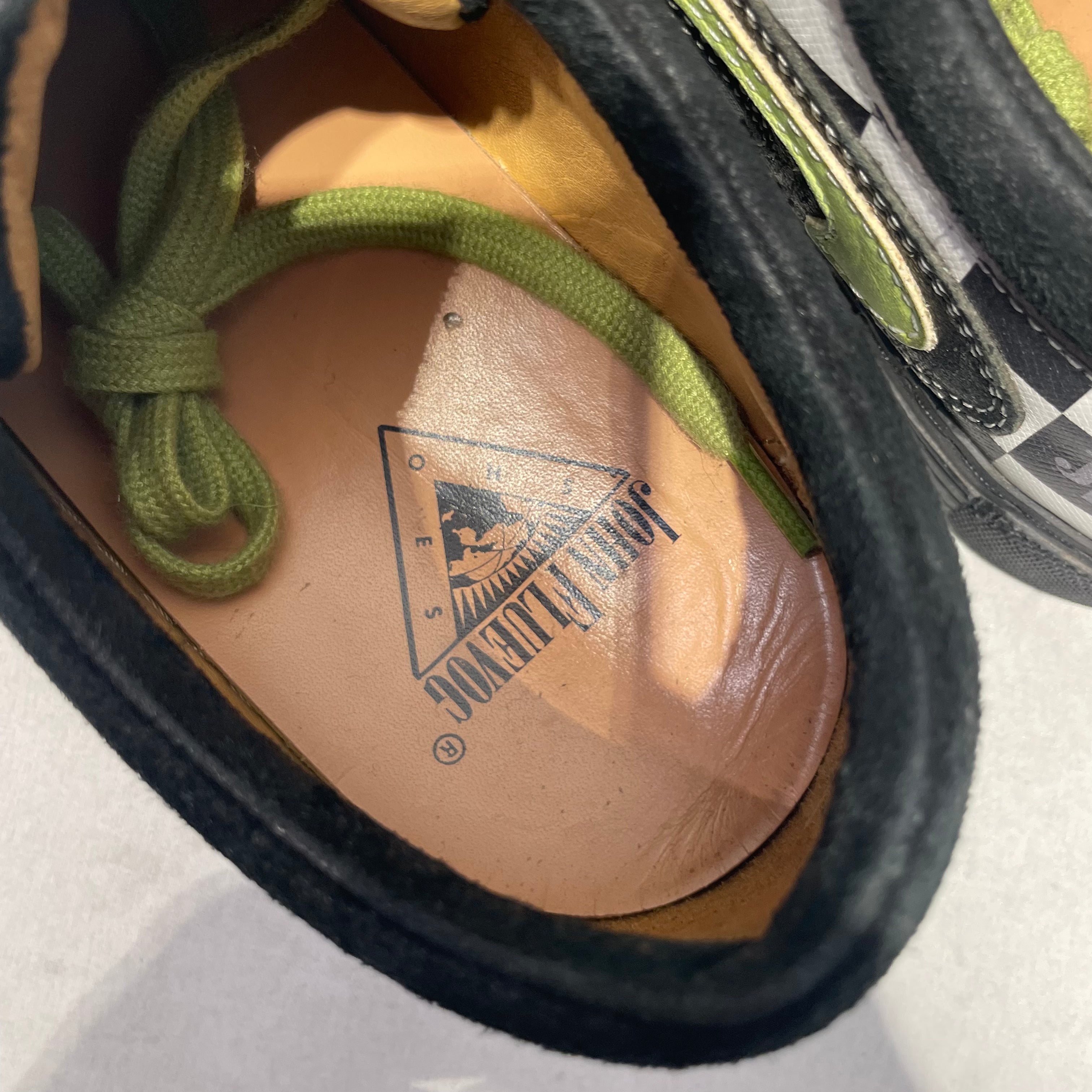 JOHN FLUEVOG/Low-Sneakers/US 6/Gingham Check/BLK/ view 3