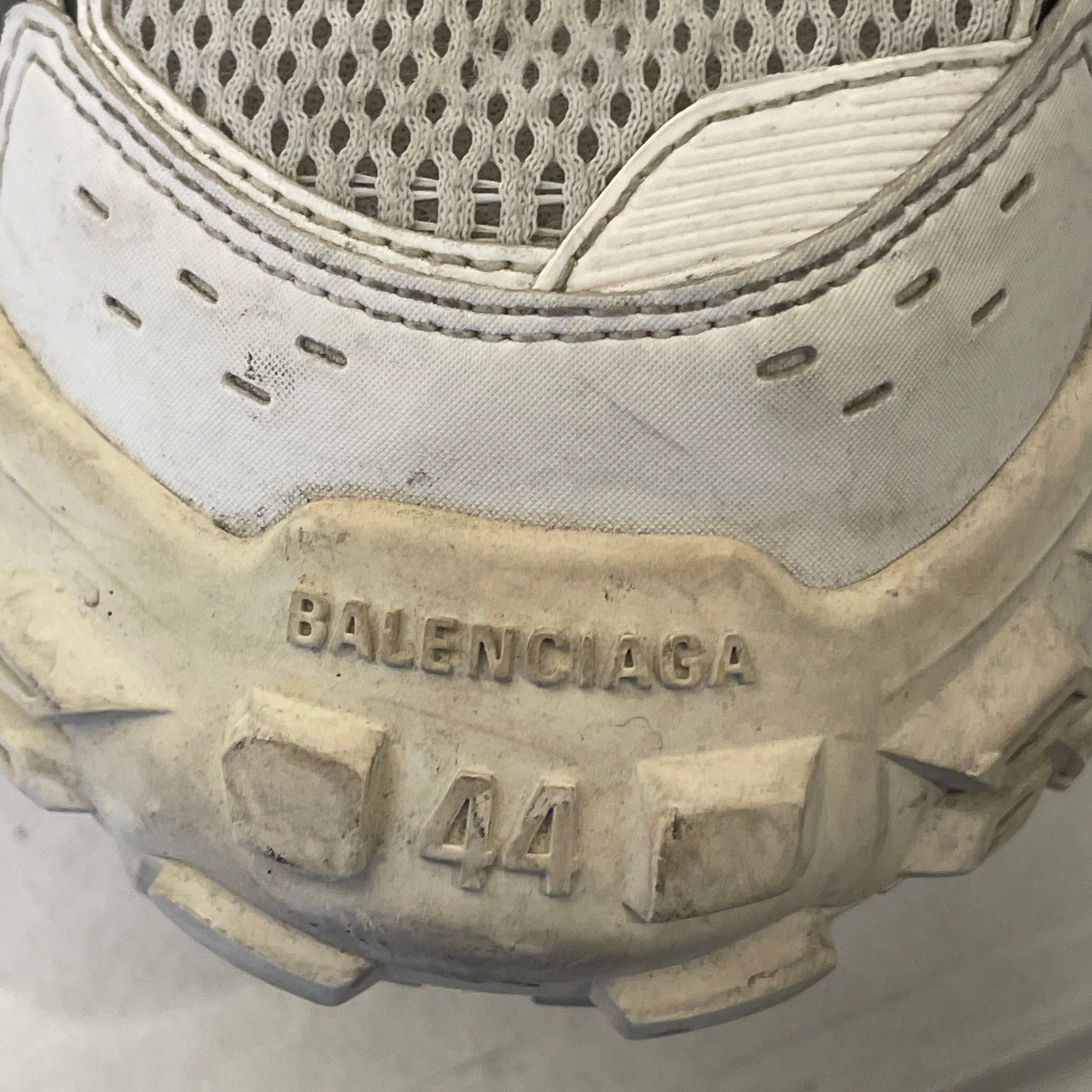 BALENCIAGA/Low-Sneakers/US 10/Cotton/WHT/DEFENDER view 6