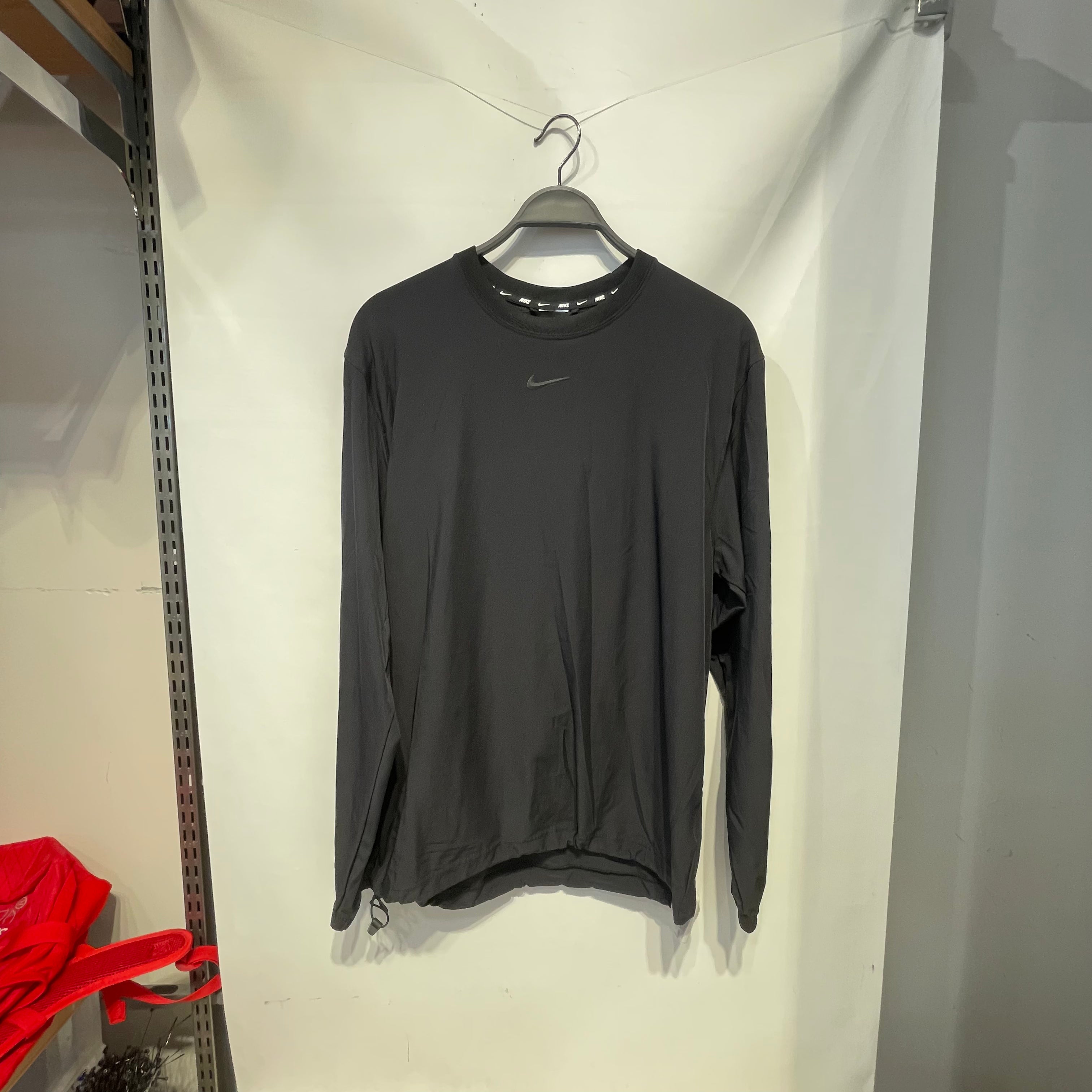 NOCTA/LS T-Shirt/M/Nylon/BLK/NIKE GOLF view 1
