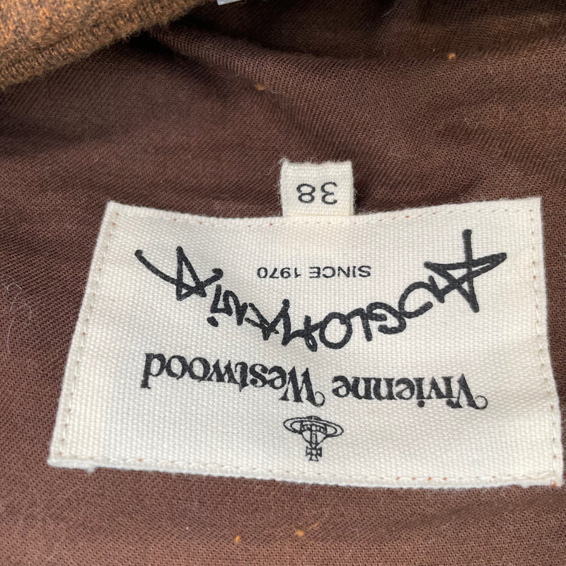 Vivienne Westwood/Jacket/38/BRW/SIDE ZIP