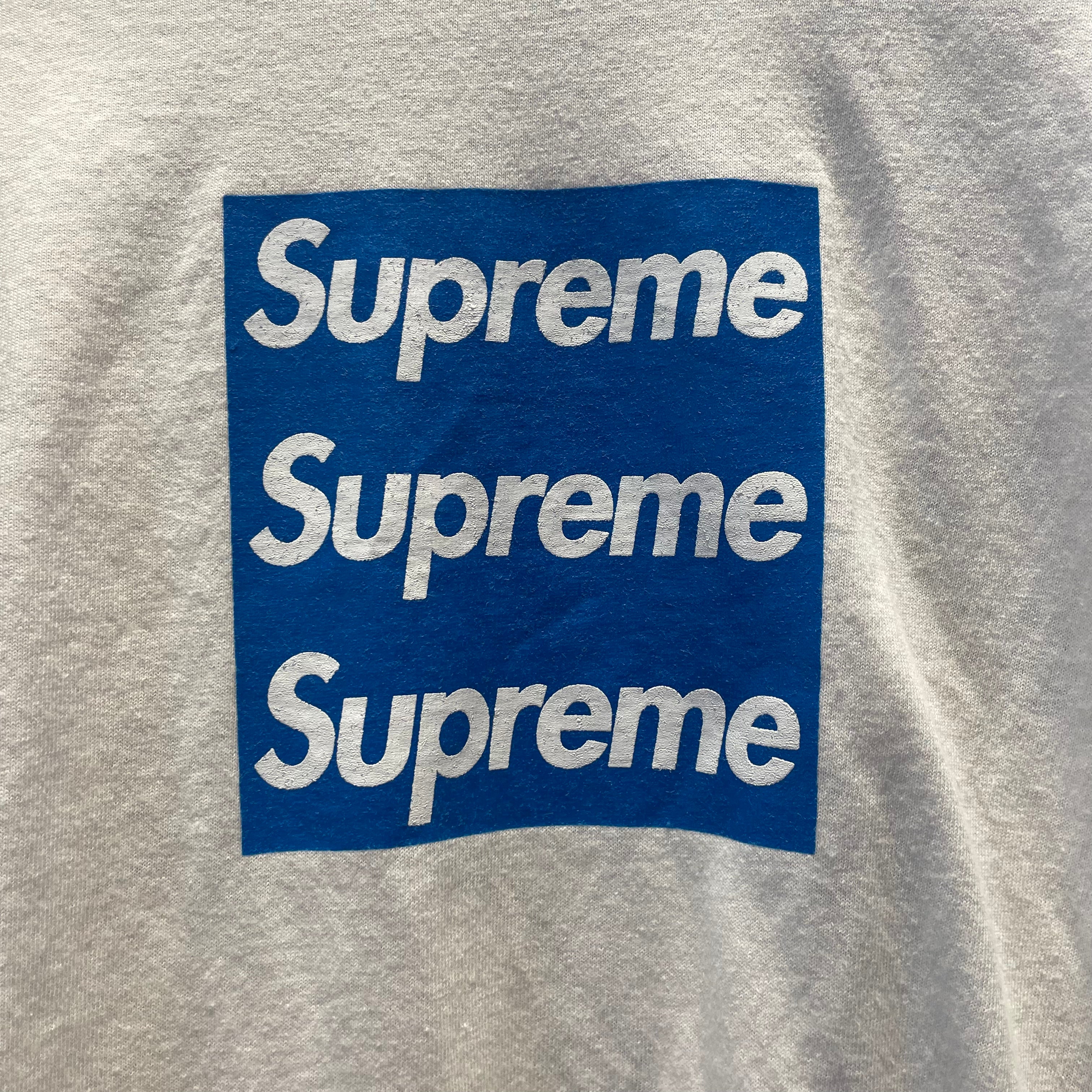 Supreme/ASSPIZZA/LS T-Shirt/L/Cotton/WHT/BOX LOGO 2021 view 4