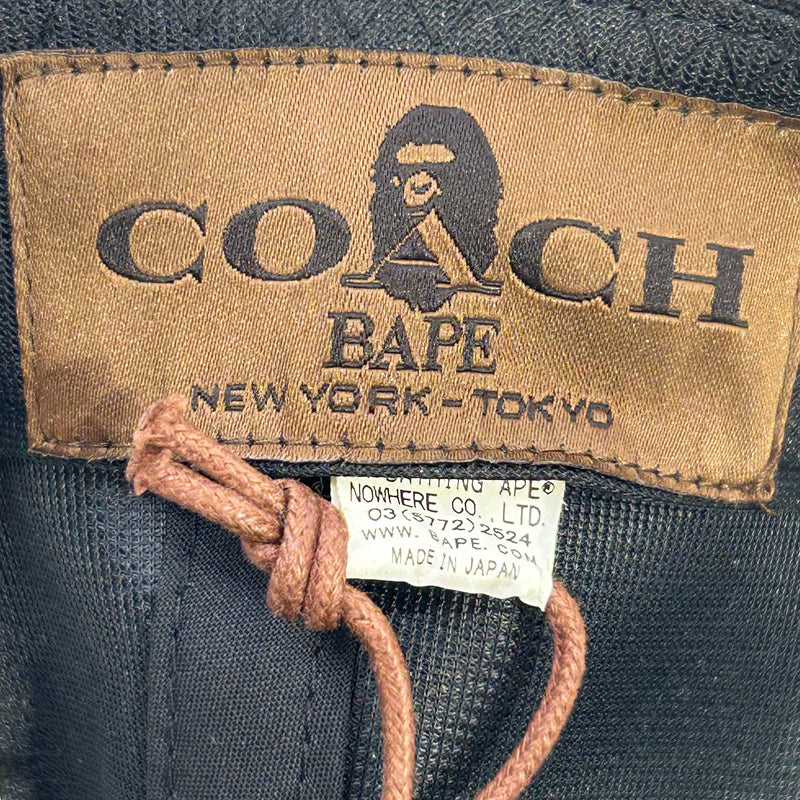 A BATHING APE/COACH/Cap/BLK/BAPE X COACH LOGO HAT
