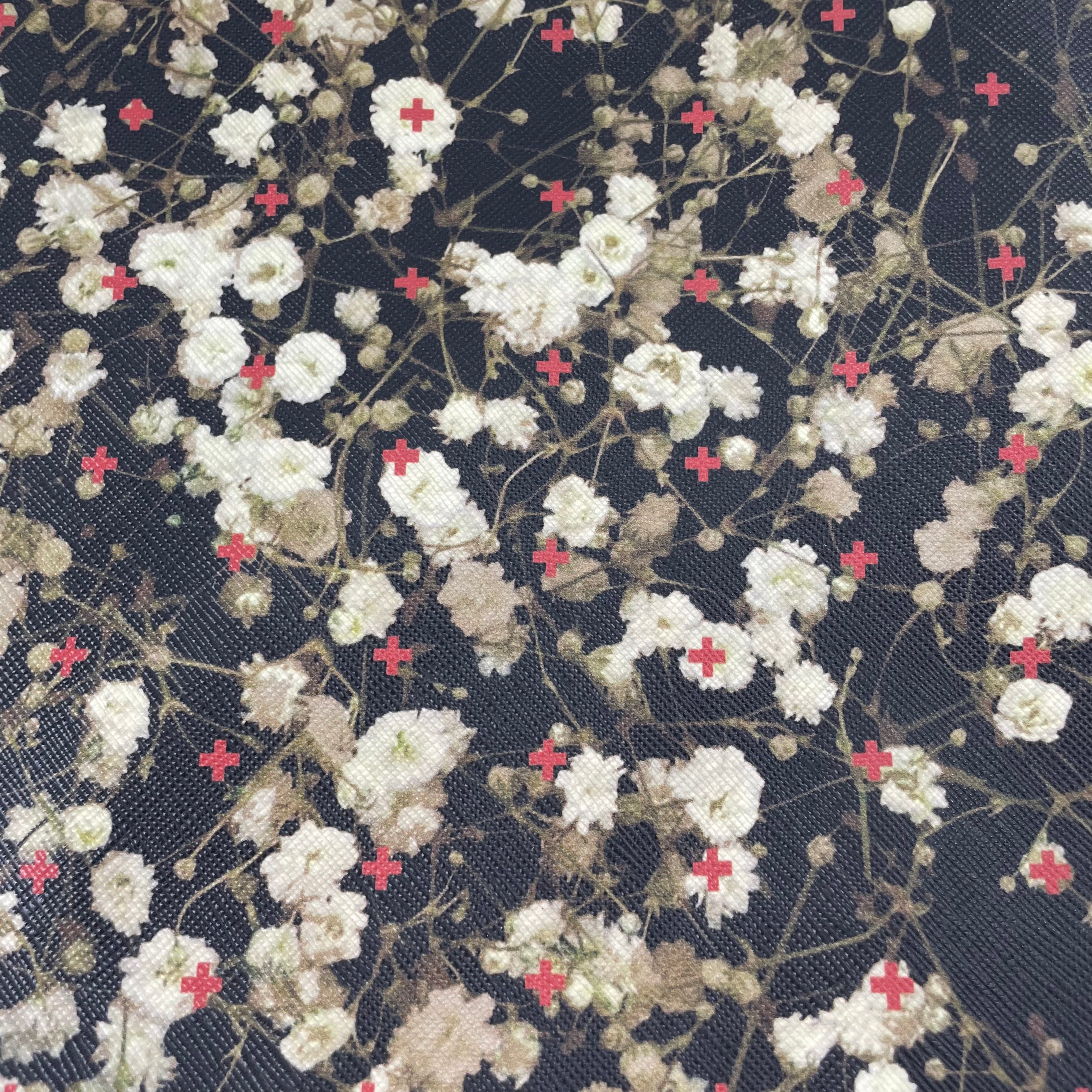GIVENCHY/Clutch/Floral Pattern/Leather/BLK/FLORAL CASE view 6