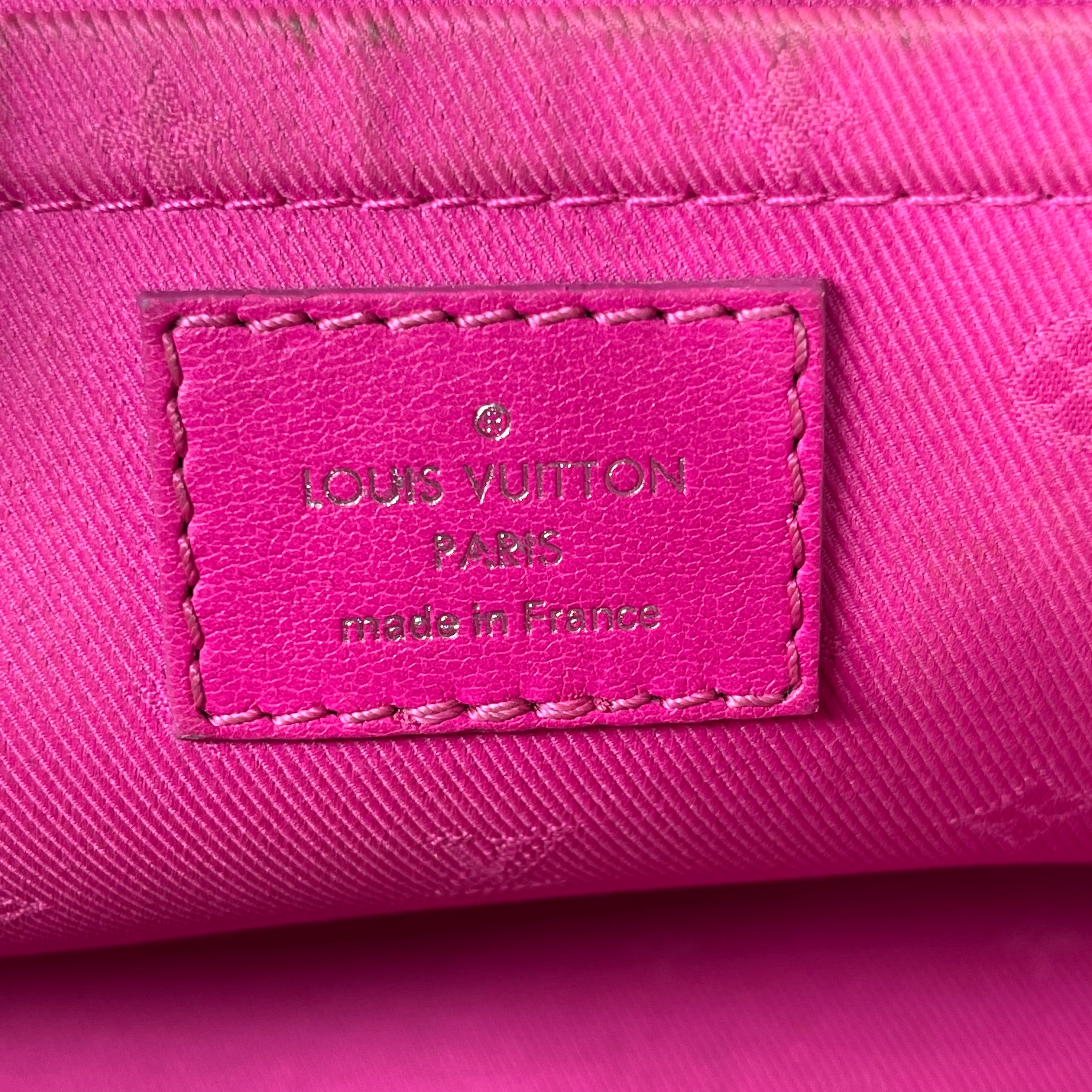 LOUIS VUITTON/Hand Bag/Leather/PNK/BUBBLE GRAM BAG view 4