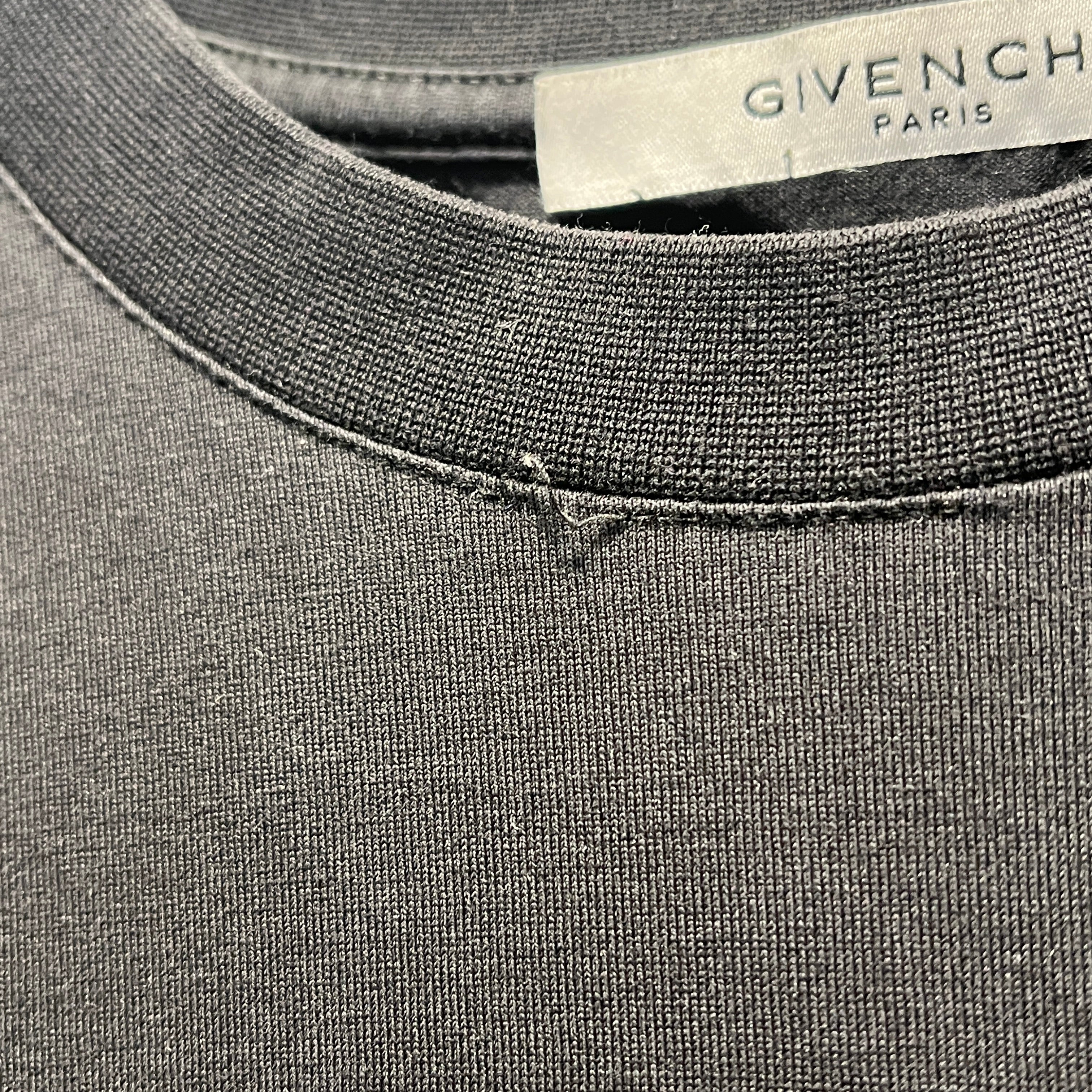 GIVENCHY/T-Shirt/M/Cotton/BLK/WRAP AROUND DRAGON TEE view 5