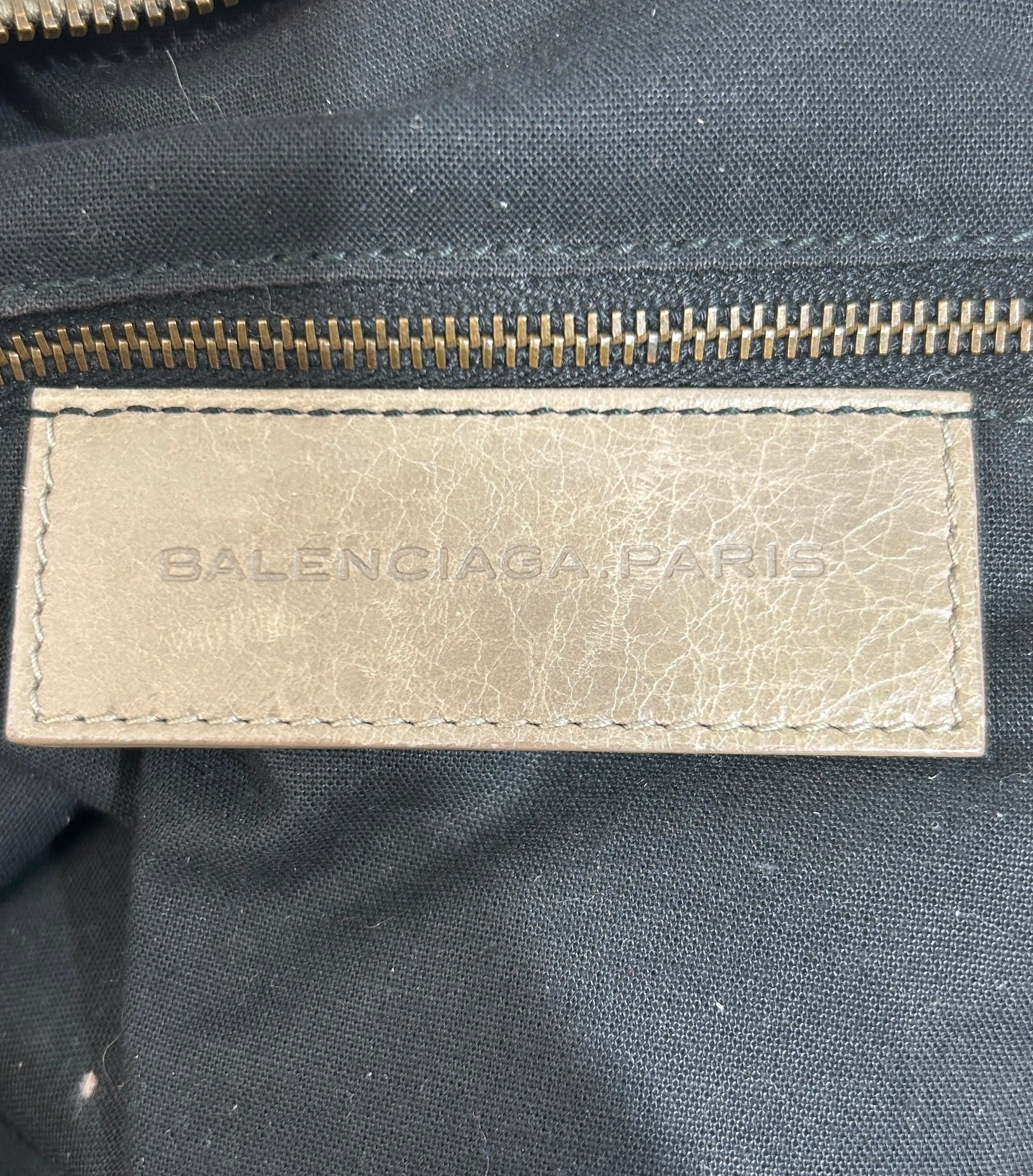BALENCIAGA/Hand Bag/Leather/GRY/City Bag view 5