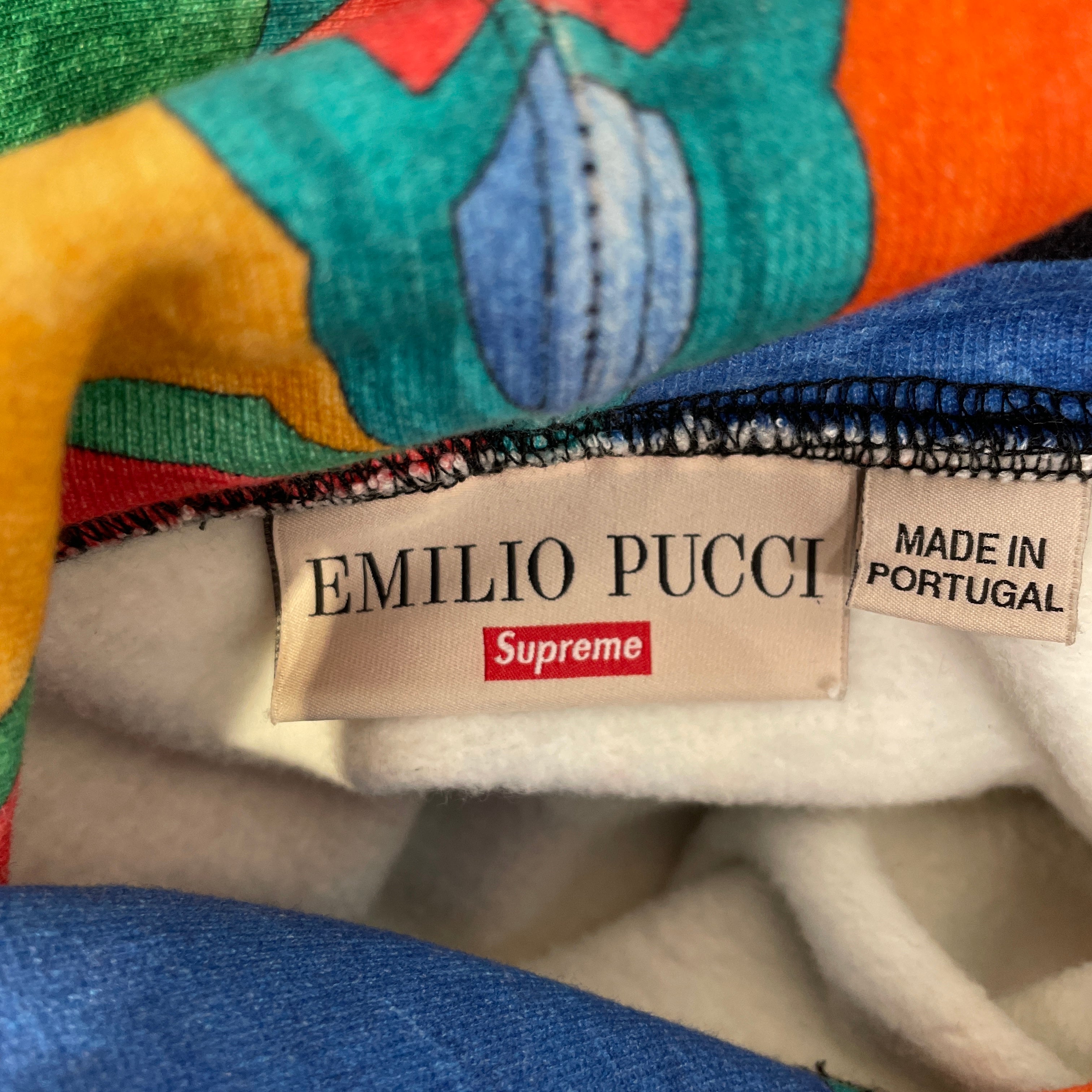 Supreme/EMILIO PUCCI/Hoodie/M/Cotton/MLT/ view 3