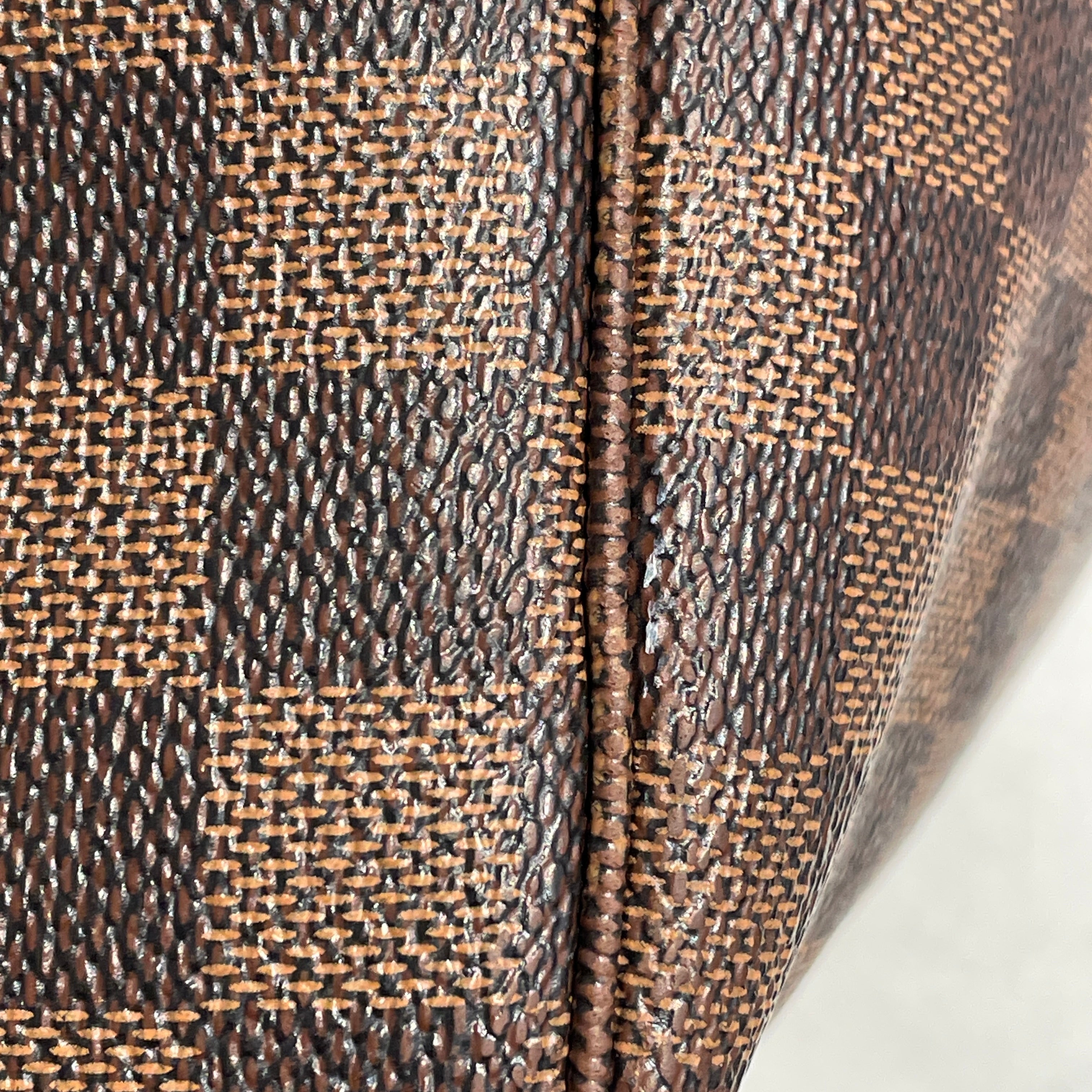 LOUIS VUITTON/Tote Bag/All Over Print/BRW/Nerverfull Damier Ebene As is view 6