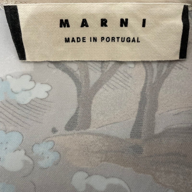 MARNI/SS Blouse/40/Multicolor/Rayon/All Over Print/CAMAO21A00TV337
