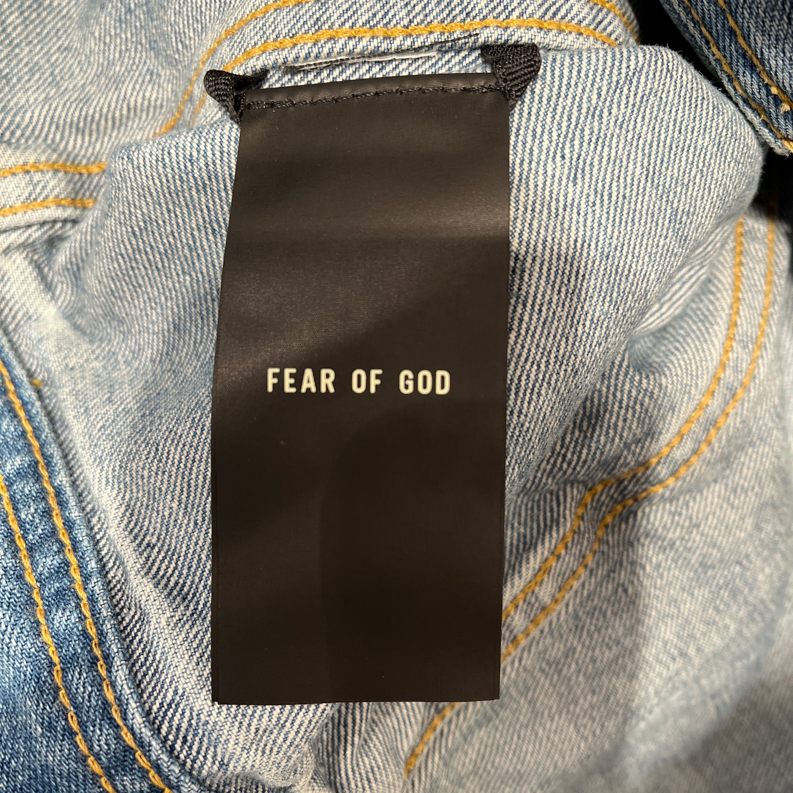 FEAR OF GOD/Denim Jkt/M/Denim/BLU/7TH COLLECTION TRUCKER JAC 002 view 6