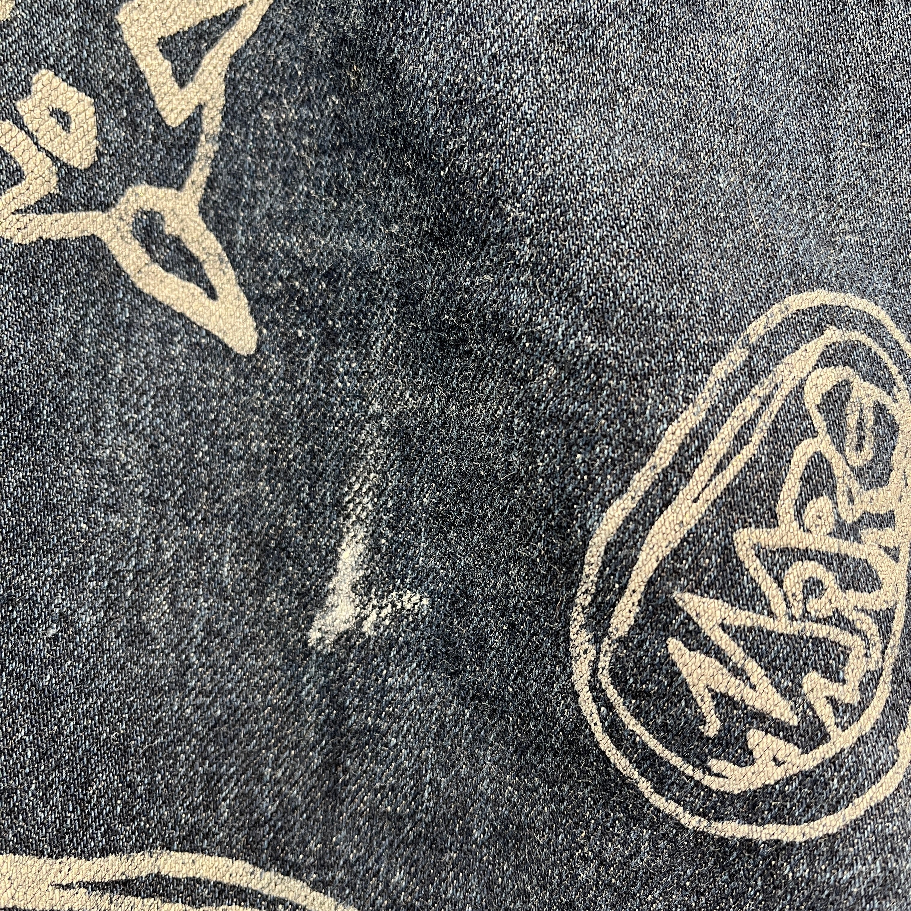 Heaven By Marc Jacobs/Skinny Pants/30/Graphic/Denim/BLU/floral print jeans view 7