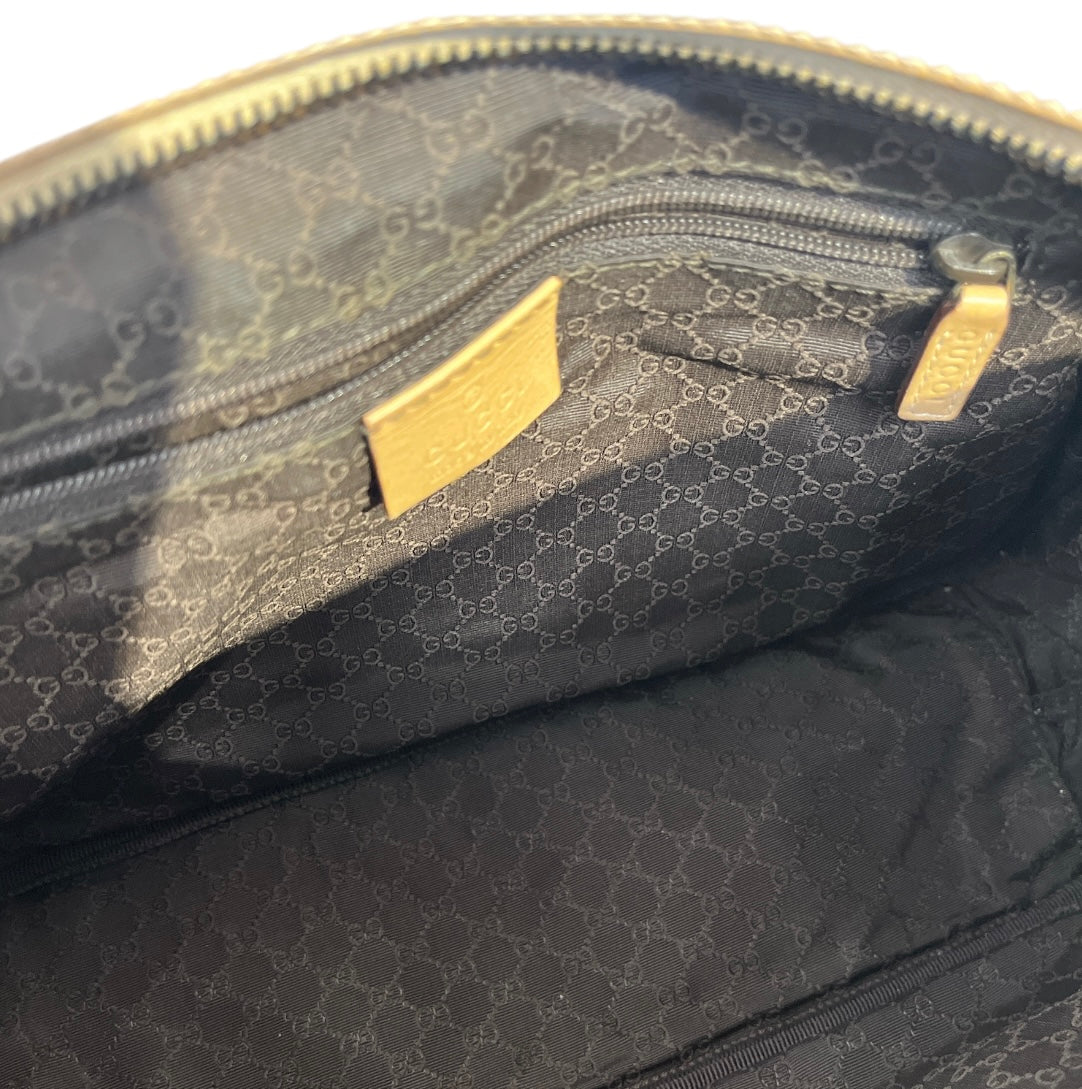 GUCCI/Hand Bag/Leather/BEG/TURN LOCK HANDBAG view 4