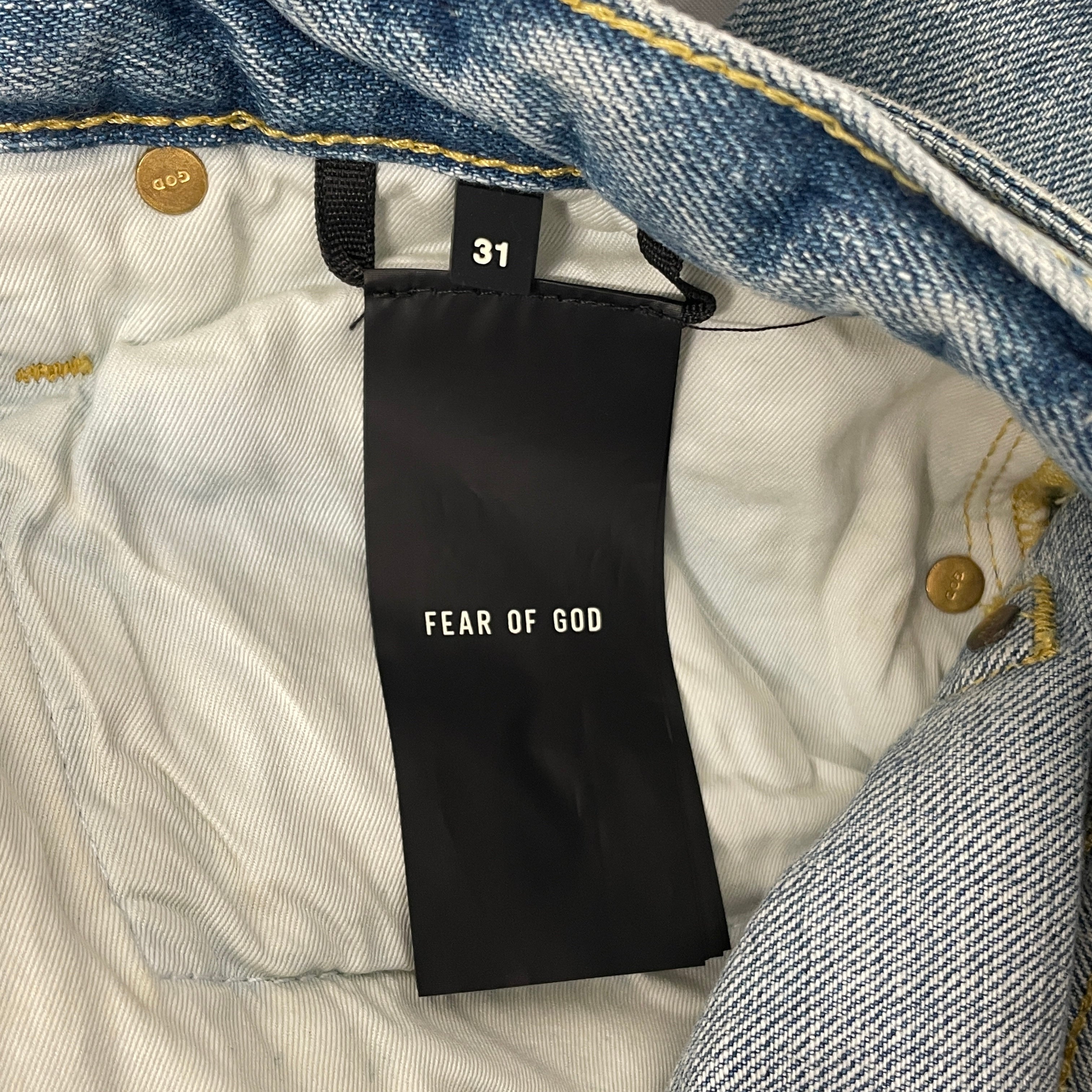 FEAR OF GOD/Carpenter Pants/31/Denim/IDG/DOUBLE KNEE view 4