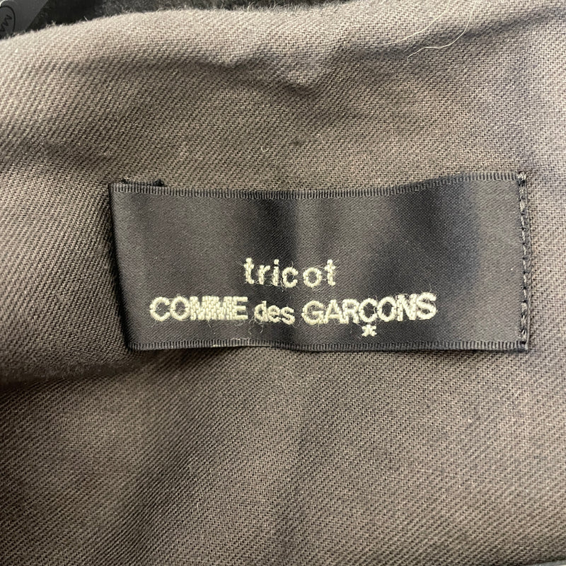 tricot COMME des GARCONS/Shirt/Wool/BLK/