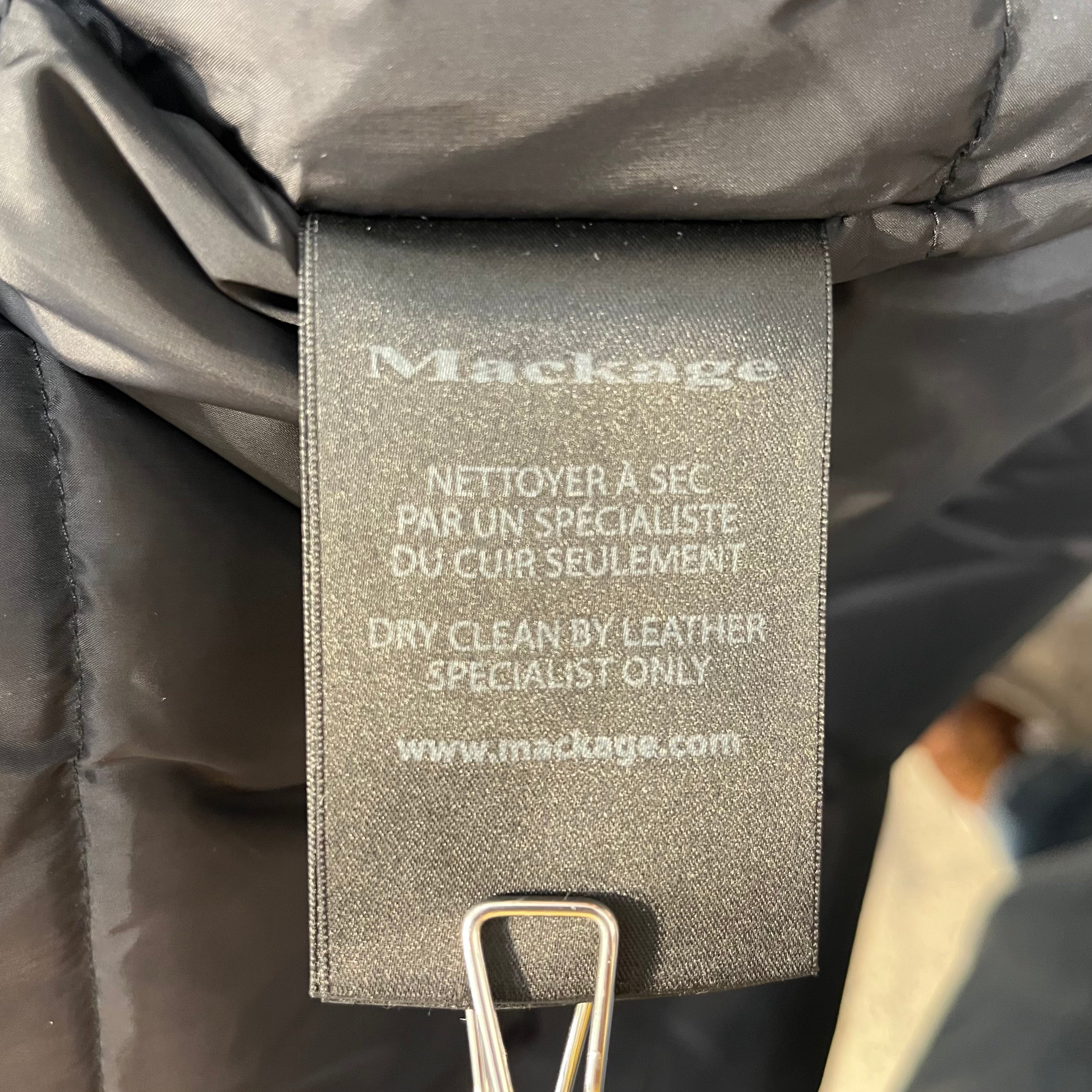 MACKAGE/Coat/XXS/Cotton/BLK/16904 view 4